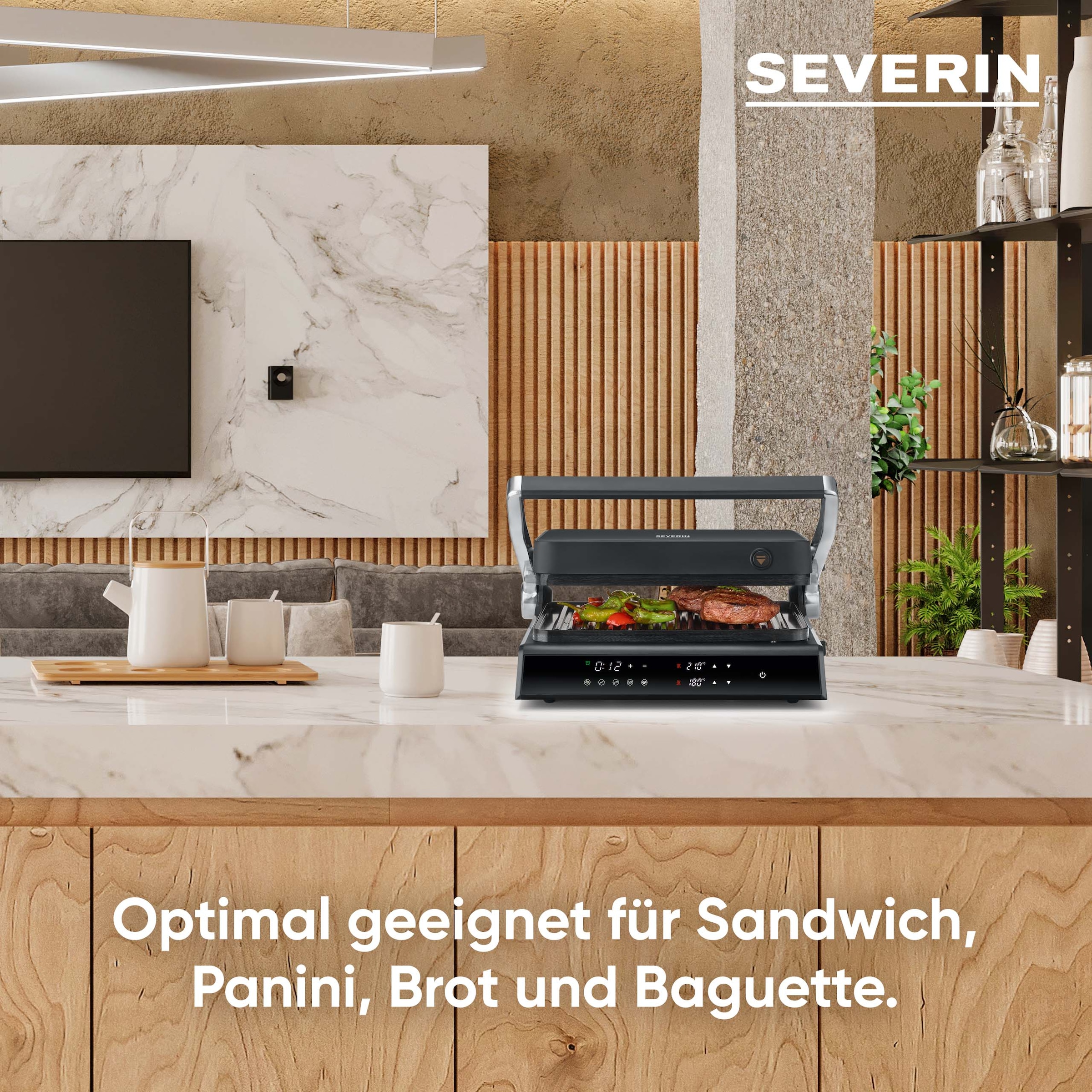 Severin Kontaktgrill »KG2399  SEVINI COMFORT« 2000 W