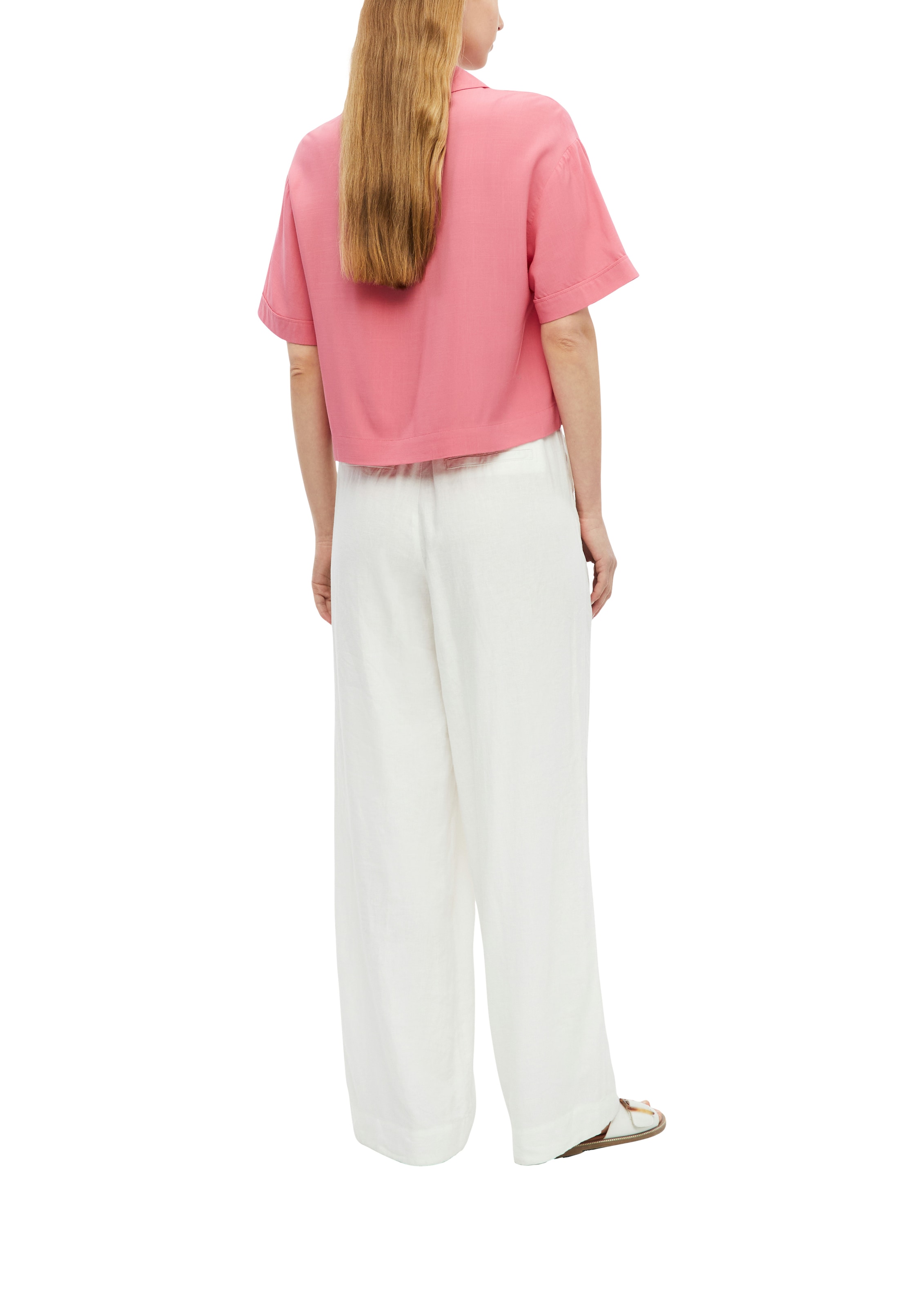 s.Oliver Druckbluse Sommerbluse mit Allover-Print
