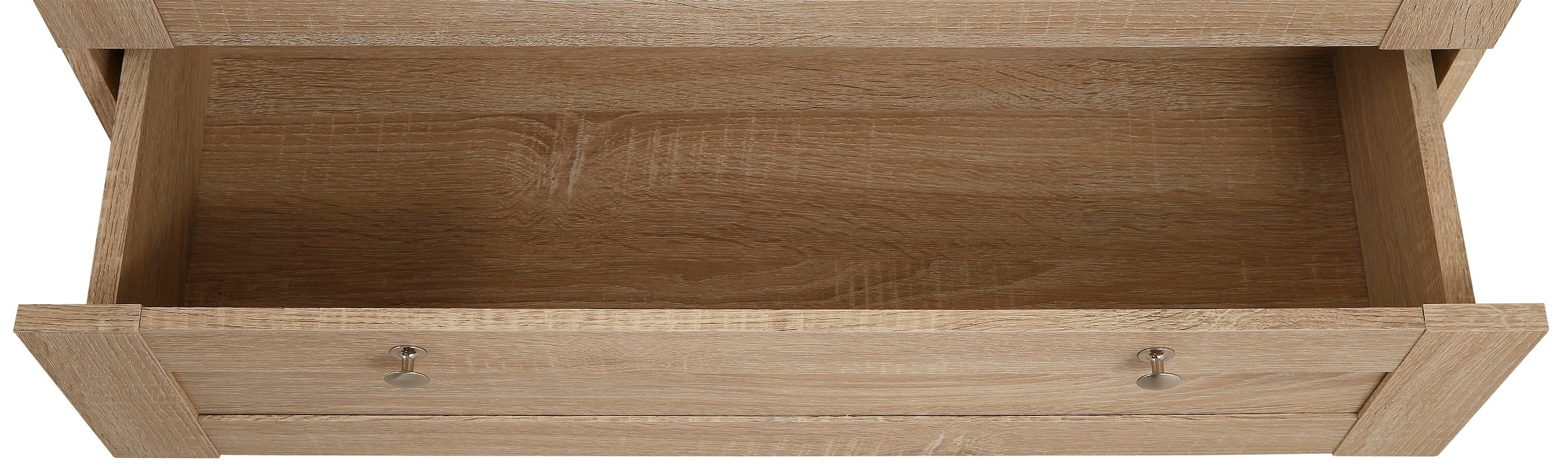 Home affaire Drehtürenschrank »Binz, Wäscheschrank, Mehrzweckschrank, skandinavischer Landhausstil«, (B/H/T ca. 84/130/35 cm), viele Stauraummöglichkeiten, Metallgriffe, Türen mit Rahmen/ Kassetten