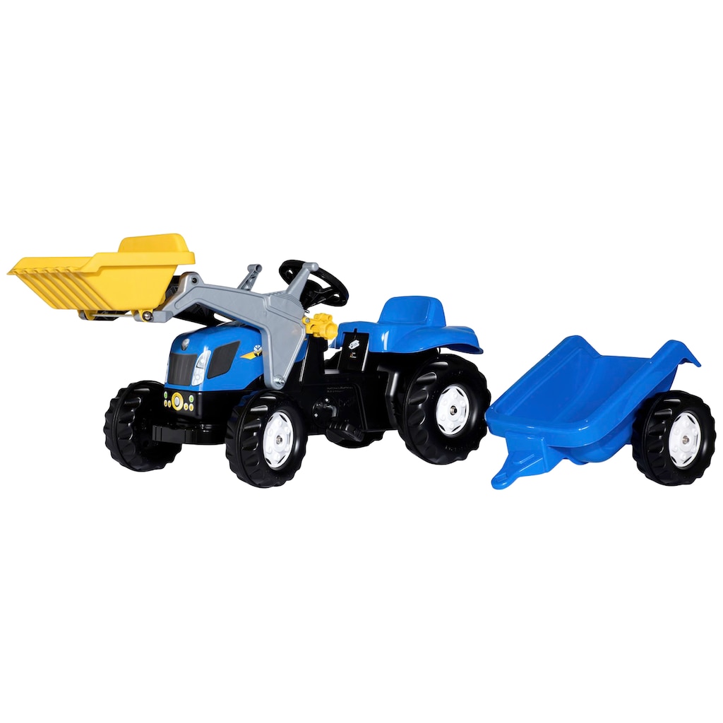 Rolly Toys Tretfahrzeug »NH T7040«, Traktor mit Trailer und Lader