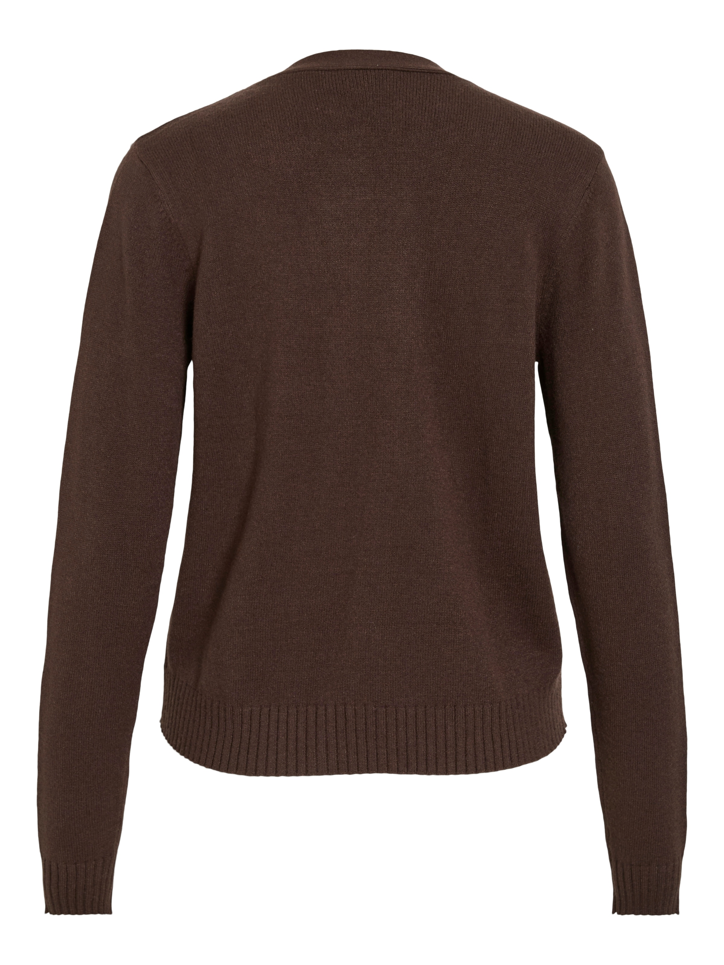 Vila Cardigan »VIRIL SHORT L/S KNIT CARDIGAN-NOOS« Materialmix, regular fit