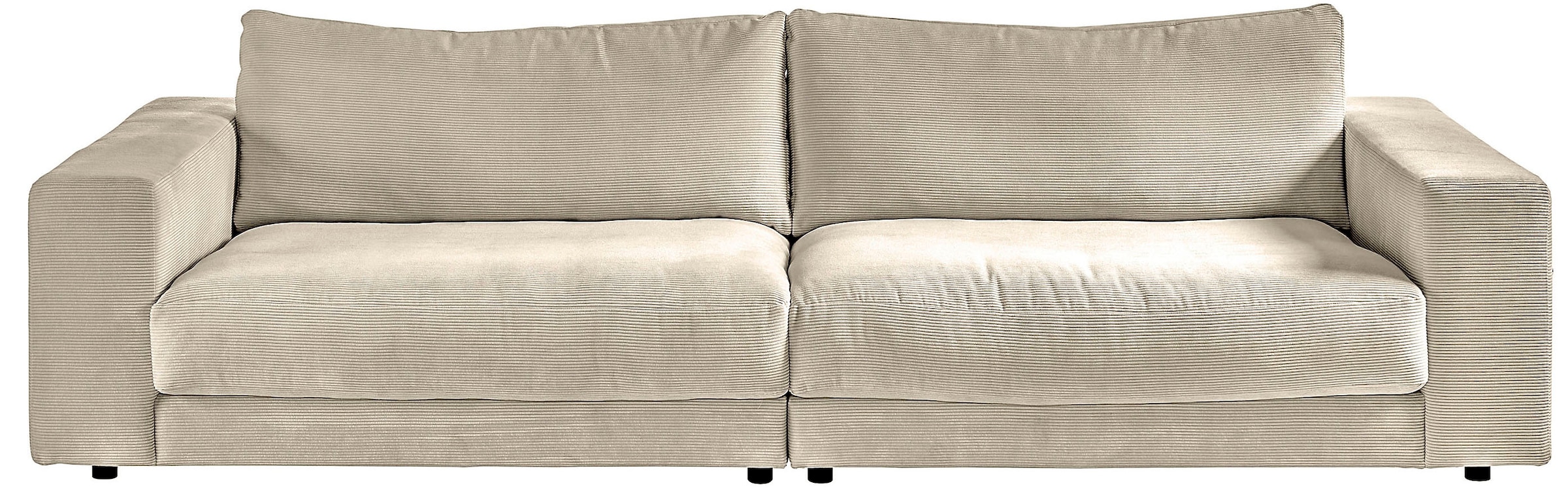 3C Candy Big-Sofa »Enisa«, und stylisches kaufen Rechnung Zeitloses Fein- Breitcord Loungemöbel, und auf in
