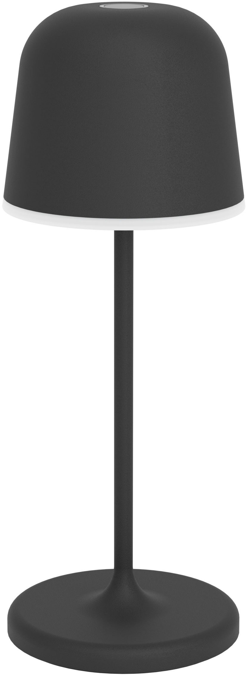 EGLO Tischleuchte »MANNERA-S Tischlampe - Alu, Stahl - LED - 1,8W - IP54« LED-Modul 1 Stk. Neutralweiß | Warmweiß Akku Außentischleuchte, Gartenlampe m. Erdspieß, H20 x Ø7,5 cm