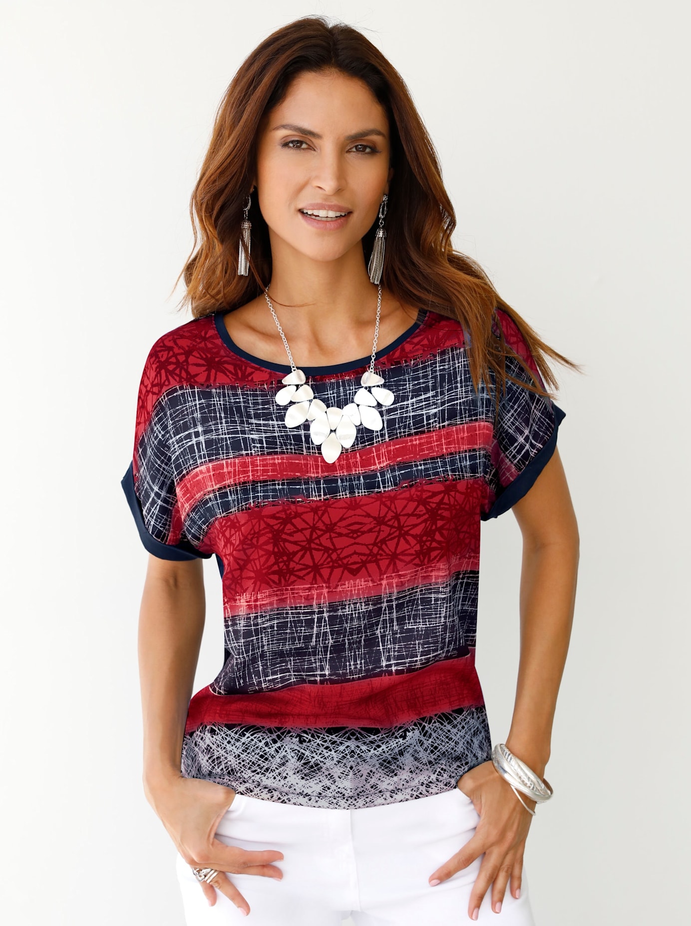 Inspirationen Kurzarmshirt »Shirt«, (1 tlg.)