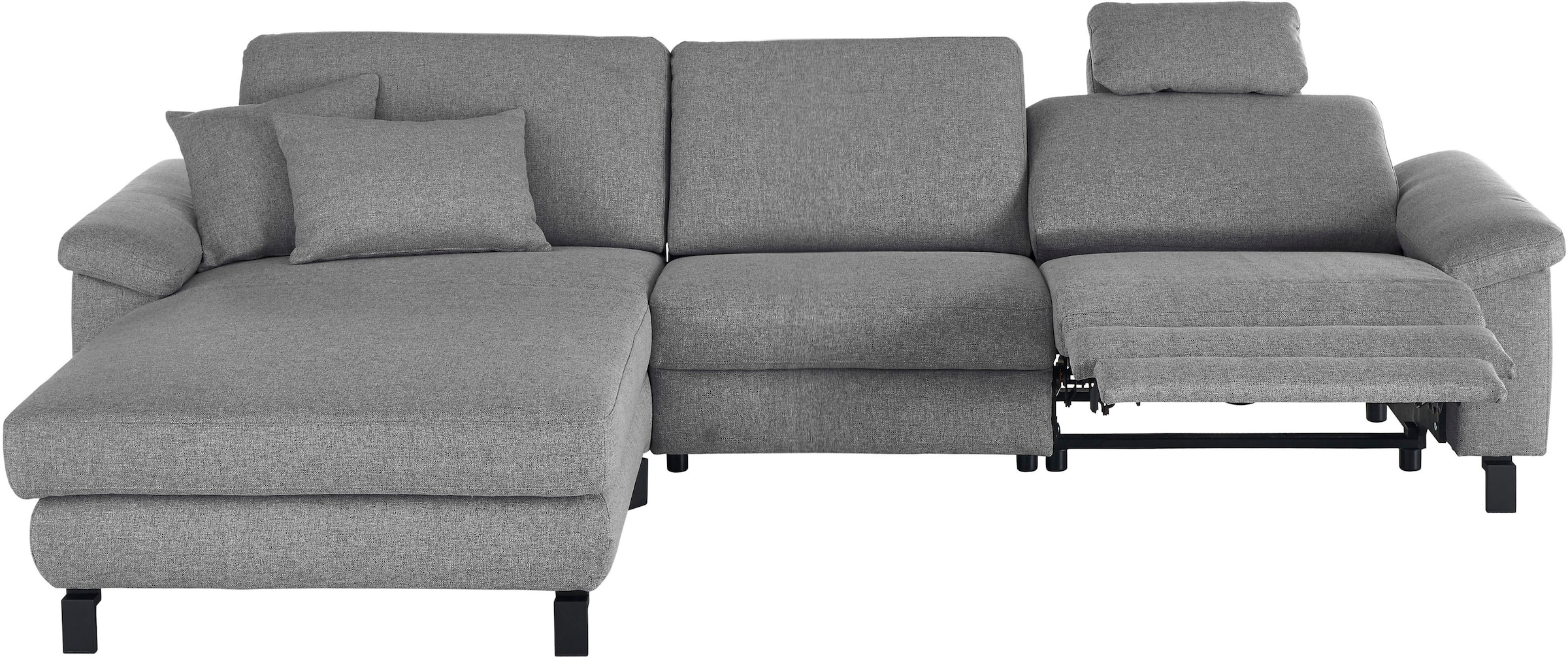 3C Candy Ecksofa »Mainau L-Form« Relaxfunktion im 1,5-Sitzer, motorische Schlaffunktion in Longchair