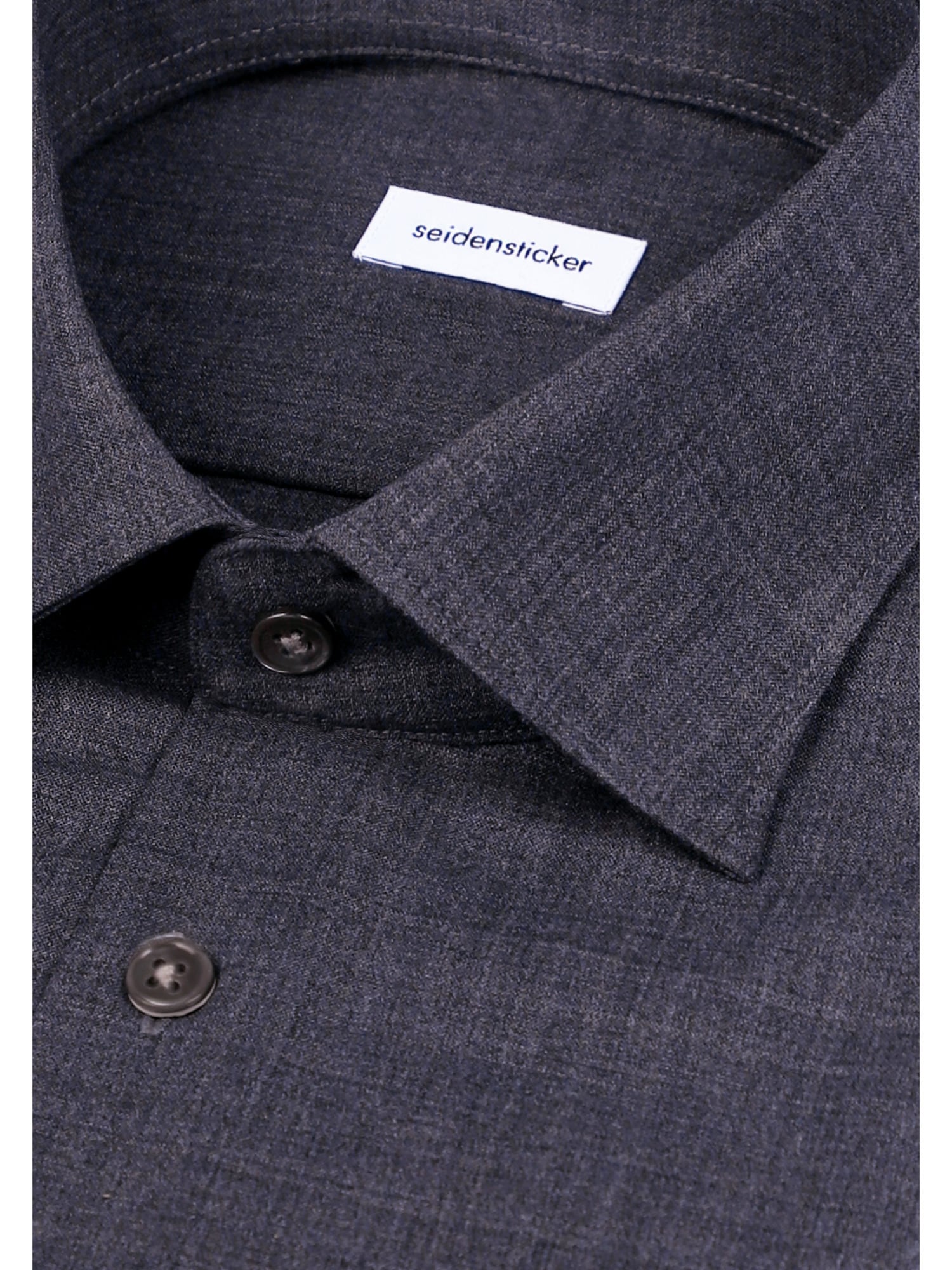 seidensticker Businesshemd »Schwarze Rose« Regular 1/1 Kentkragen Uni