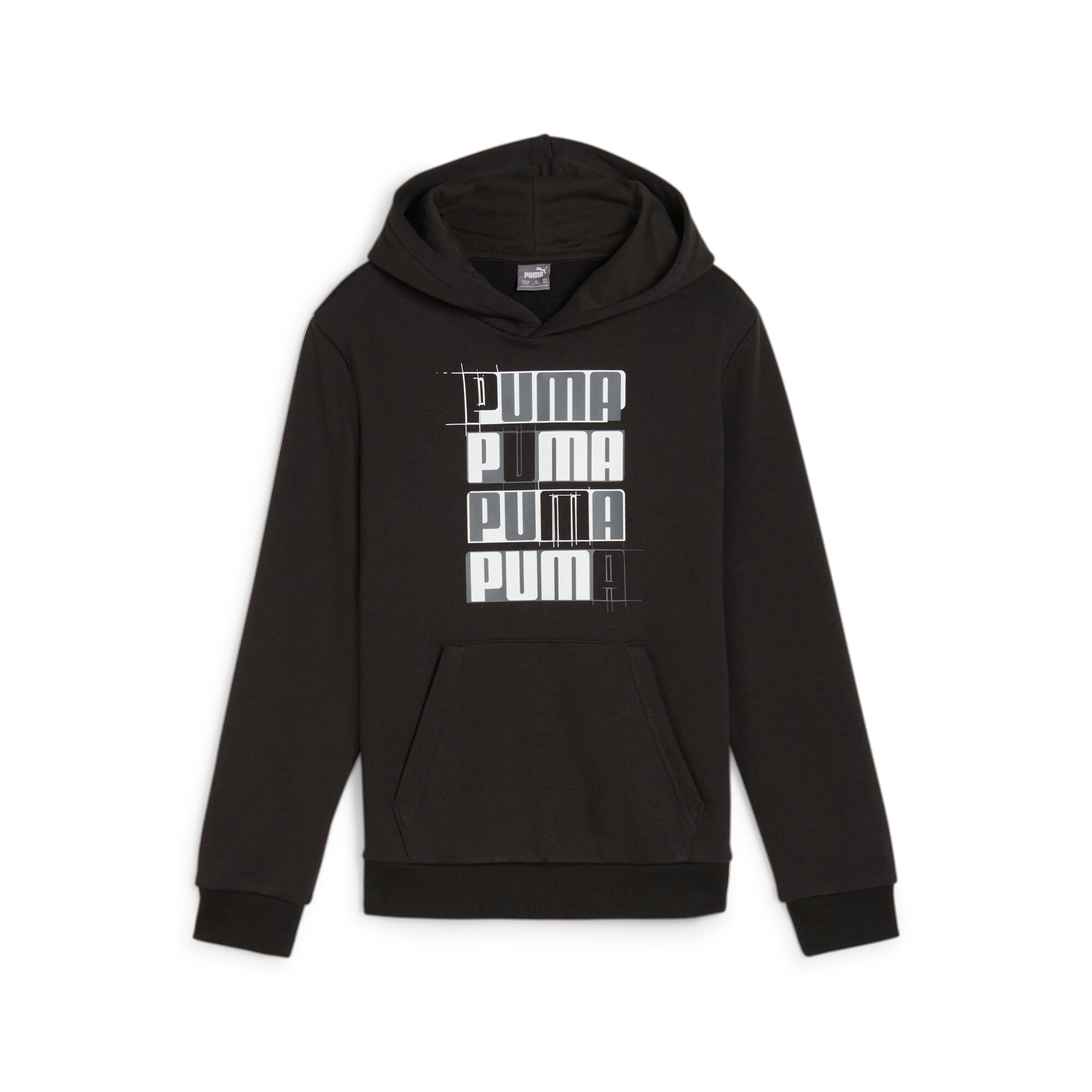 PUMA Kapuzensweatshirt »ESS+ LOGO LAB HOODIE TR B«, mit Kängurutasche, aus Baumwollmischung, Regular Fit
