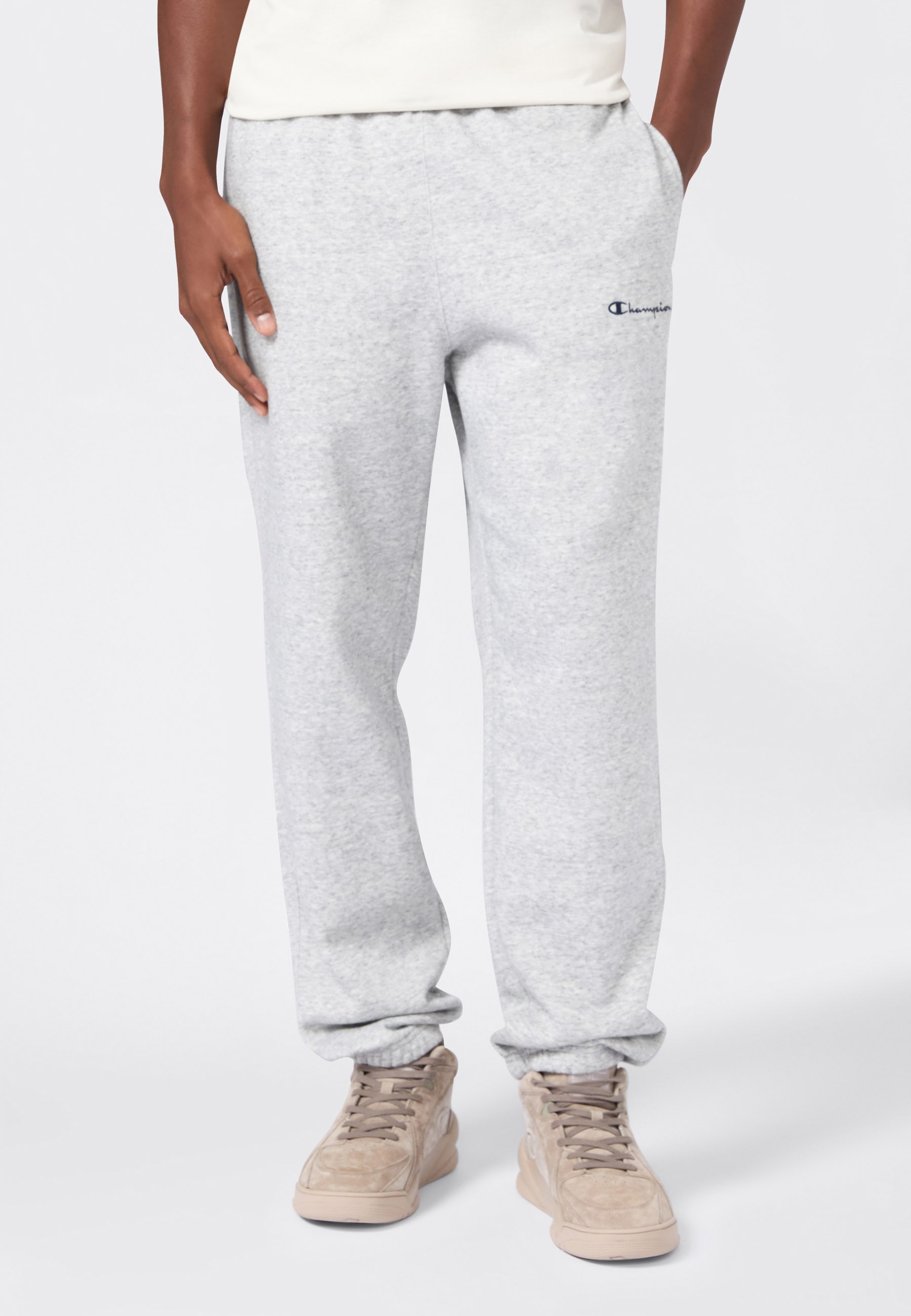 Champion Jogginghose »ICONS Fleece Elastic Cuff Pants«  mit elastischen Bündchen, sportlicher Stil