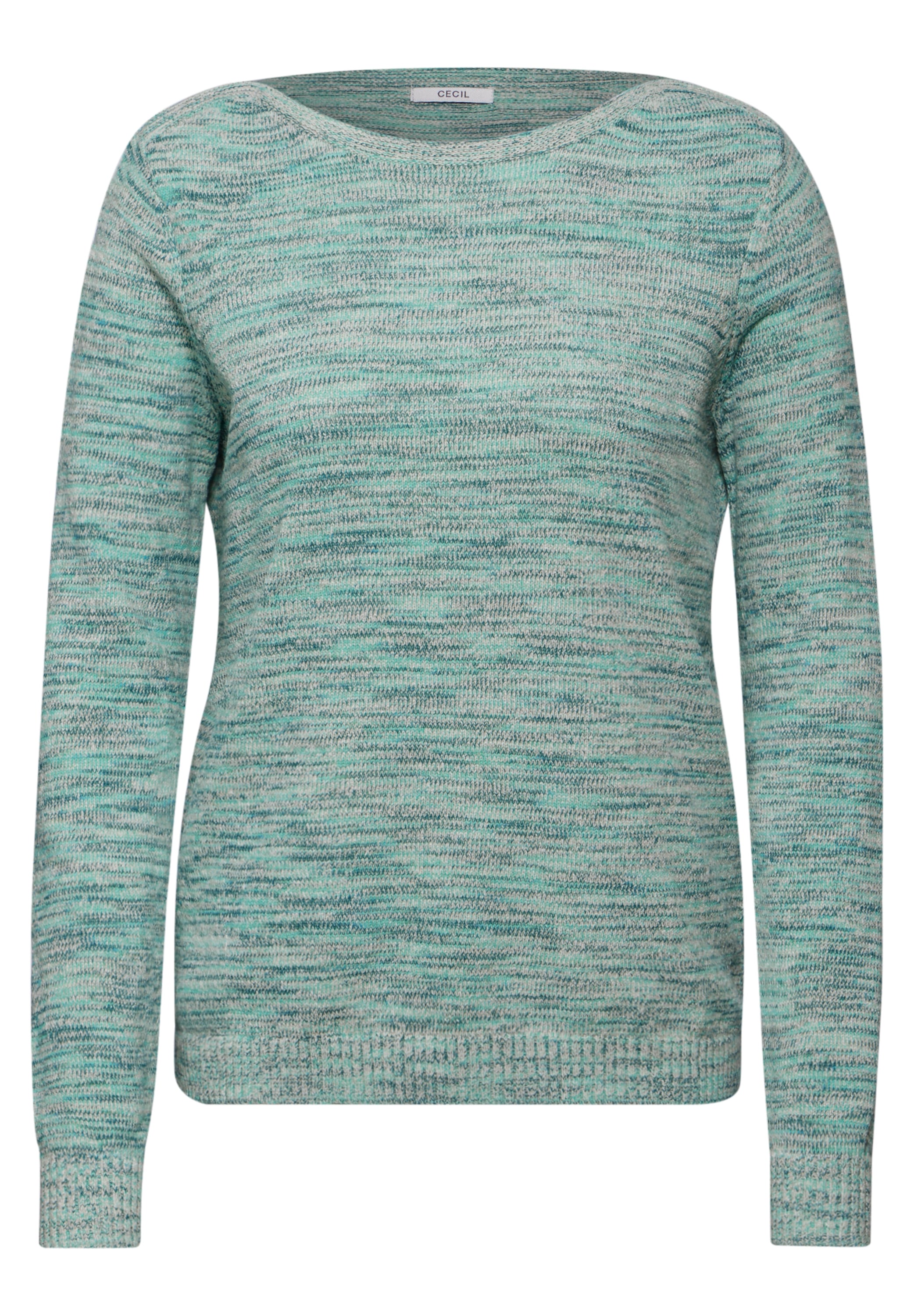 Cecil Strickpullover, im Melange-Look