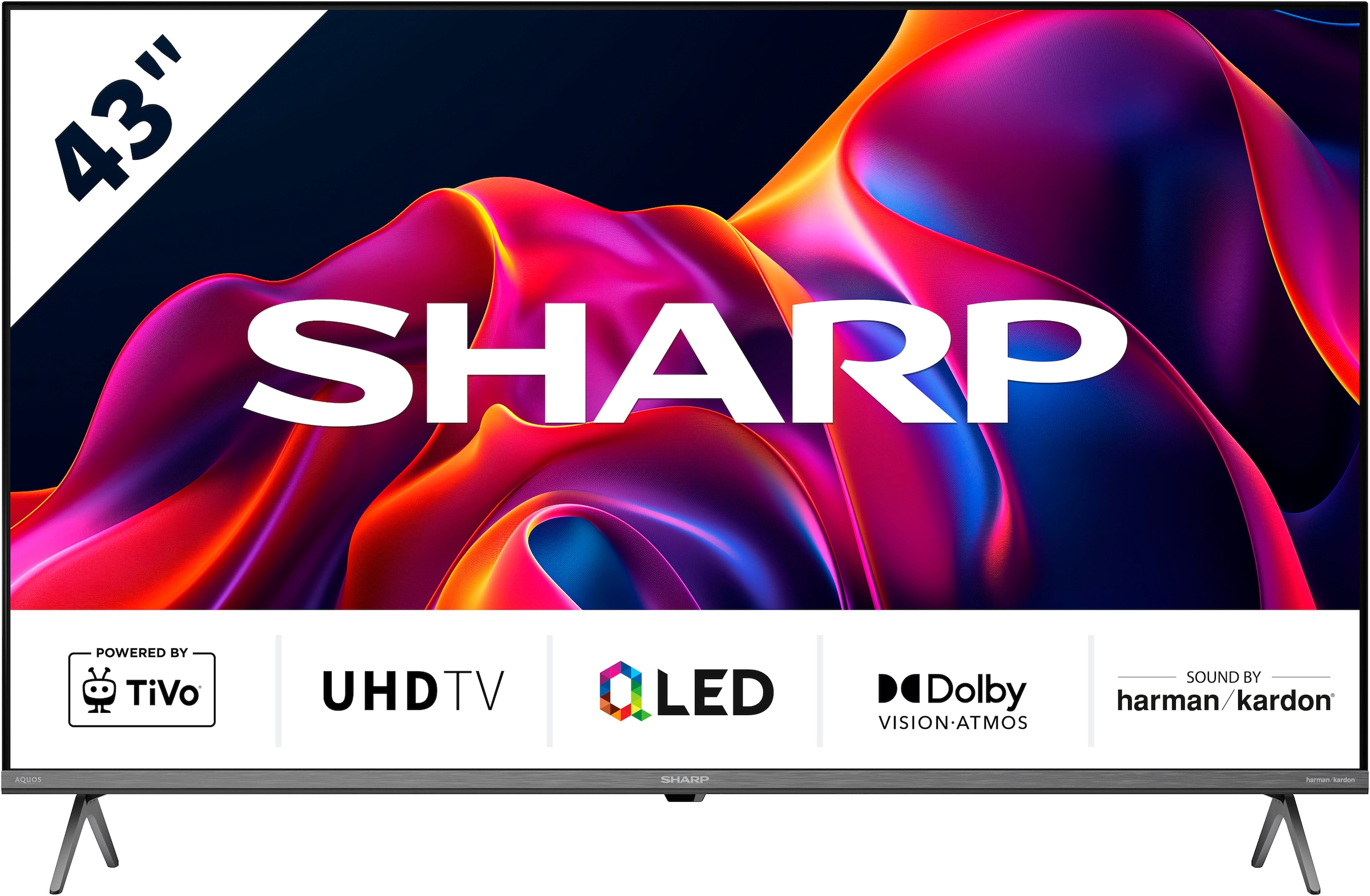 QLED-Fernseher »4T-C43GMx«, 4K Ultra HD, Smart-TV, 3.840 x 2.160 px Auflösung