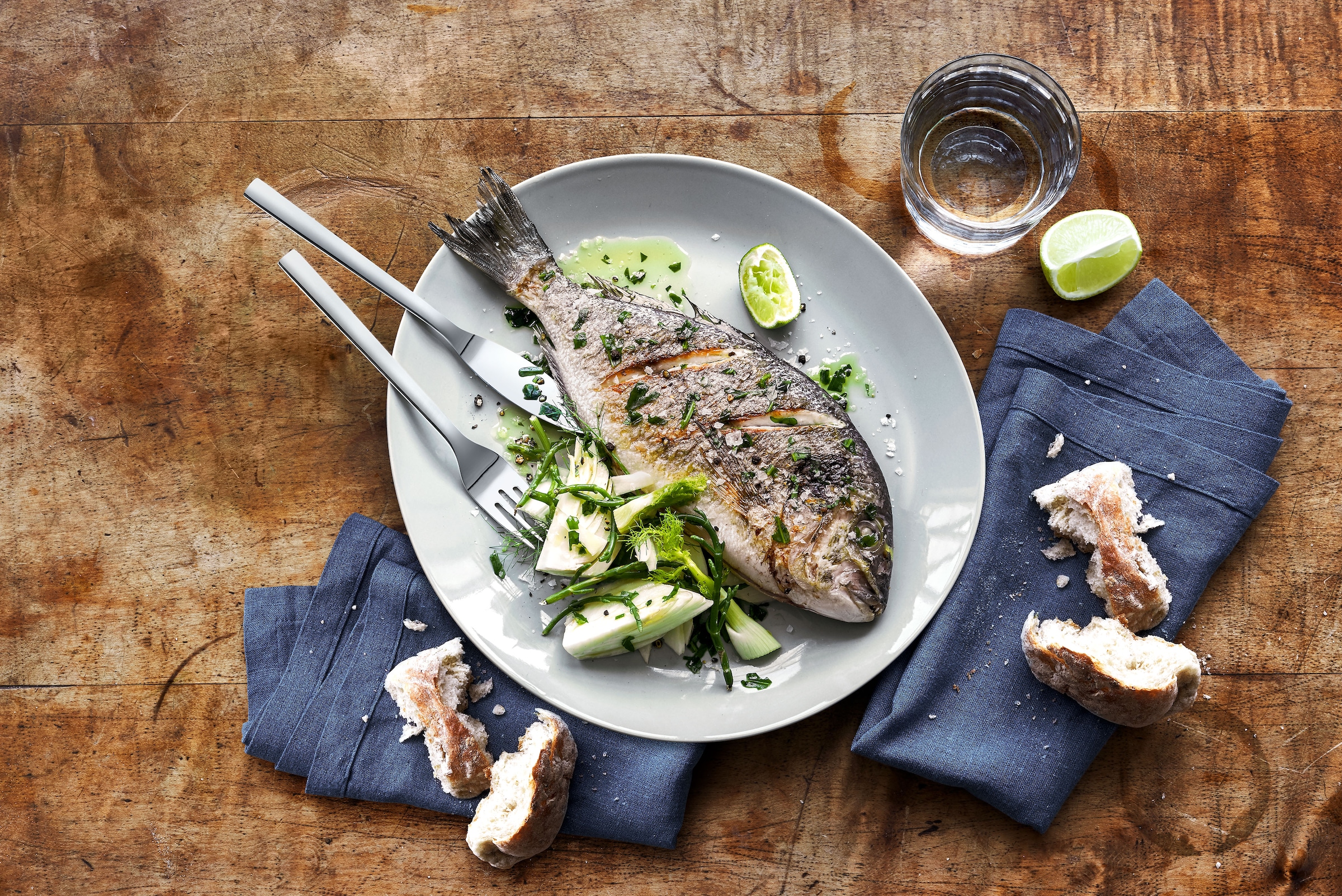 WMF Fischbesteck »Nuova« 12-tlg., Cromargan Edelstahl rostfrei 18/10