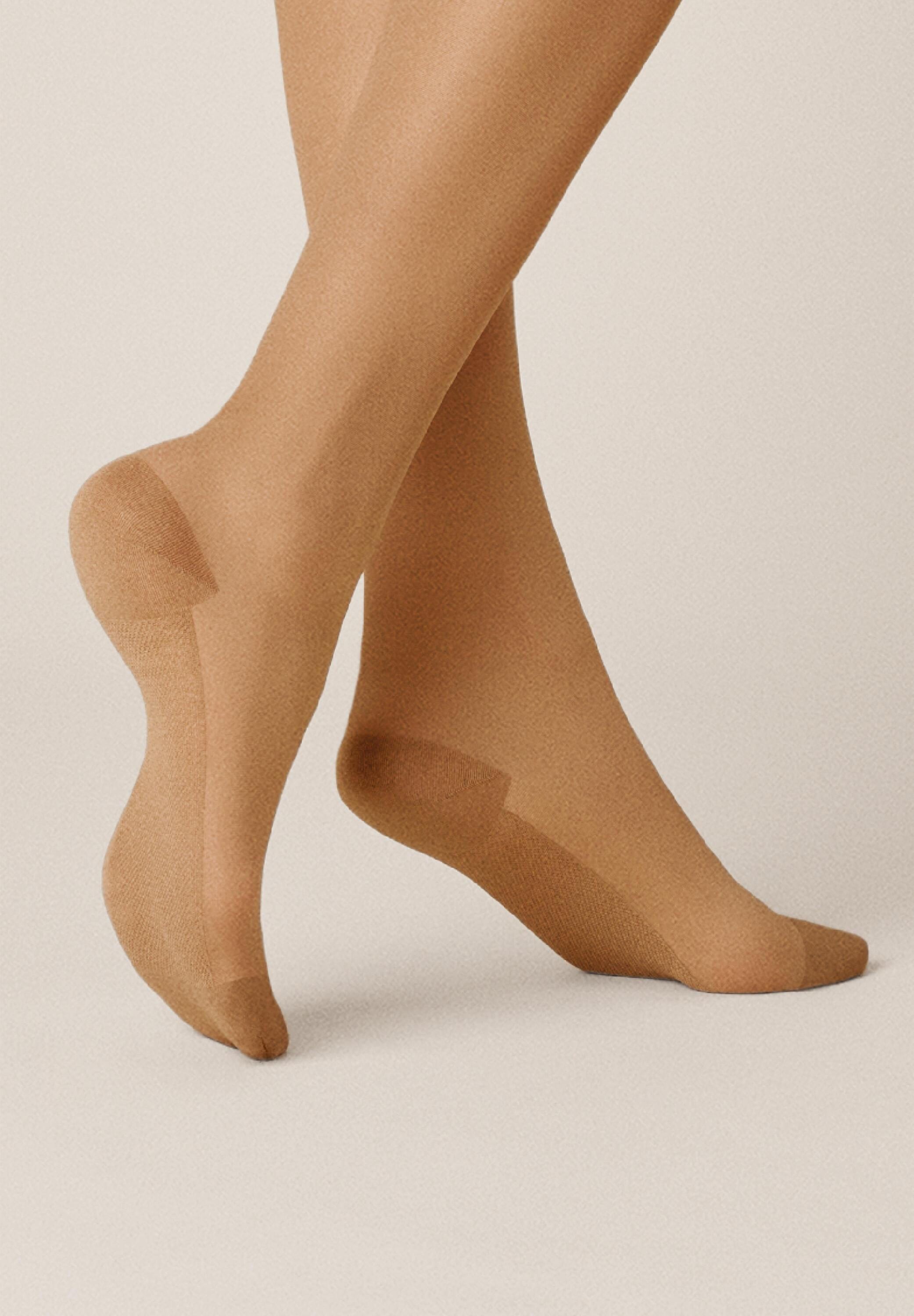 KUNERT Feinkniestrümpfe »Kniestrumpf Glatt & Softig 20«