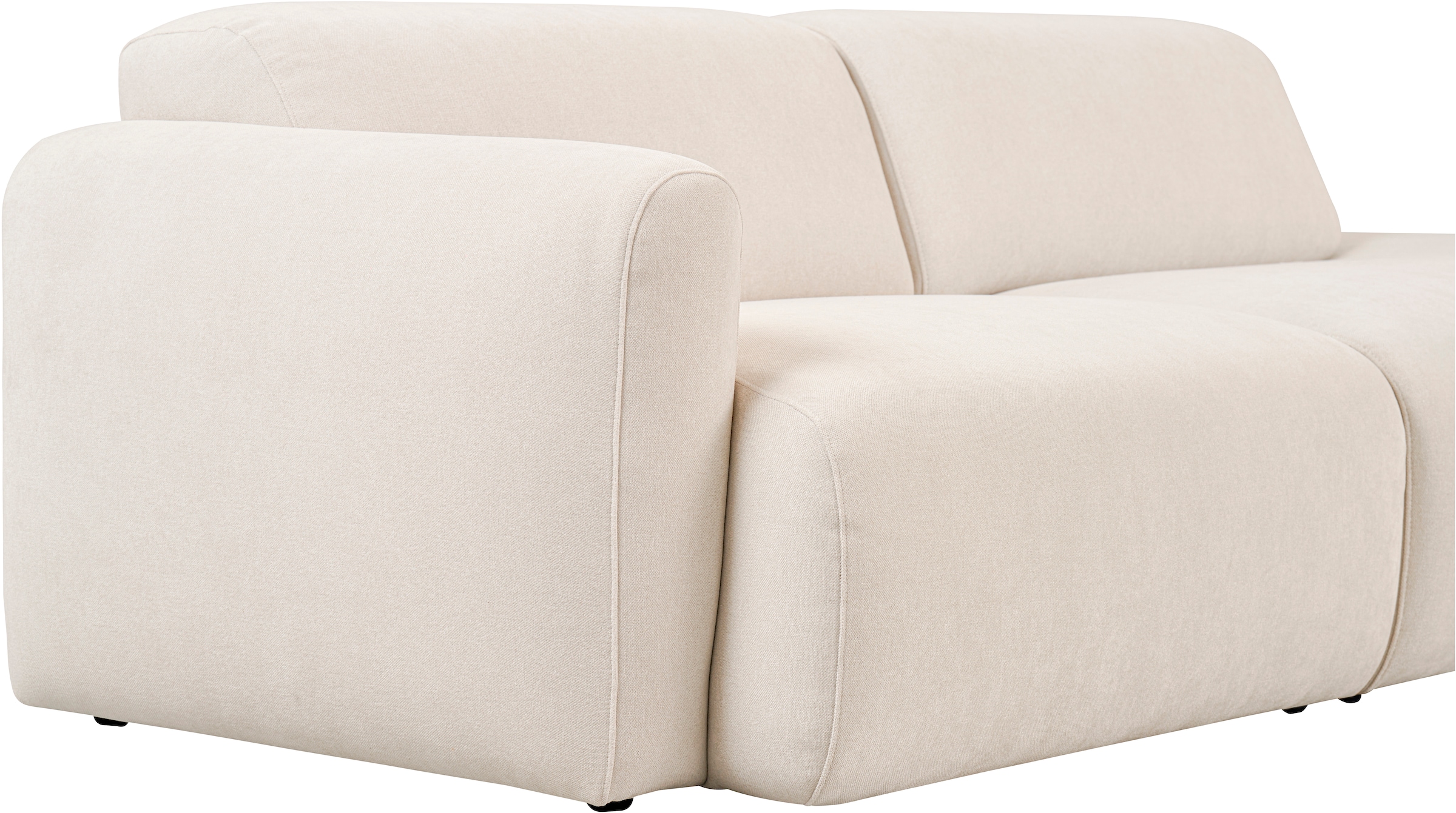 andas 2-Sitzer »Myrland«, Breite 220 cm, Chenille, Easy Clean Stoff, mit Kaltschaum