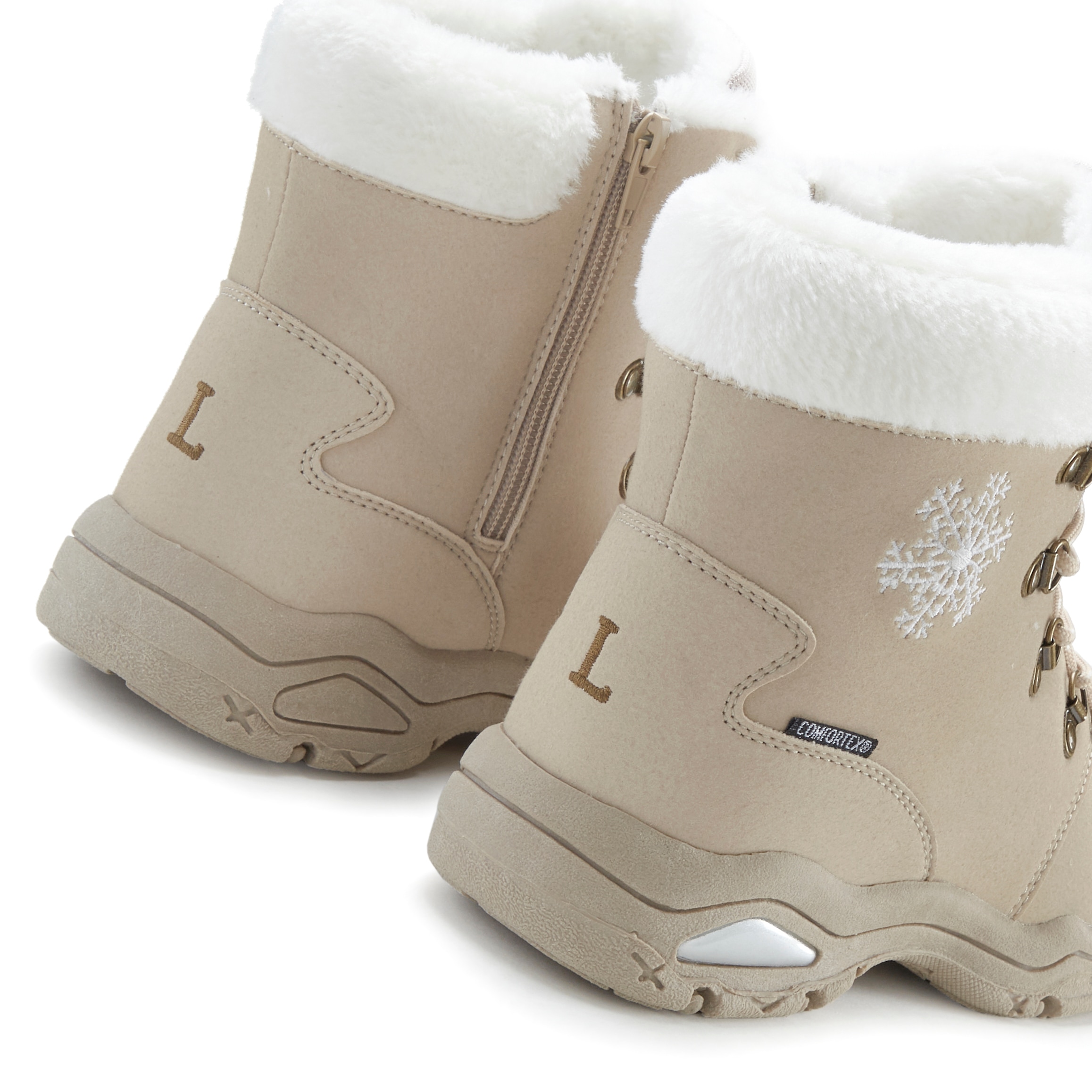 LASCANA Winterstiefelette »Stiefelette, Stiefel, Winterstiefel«, mit Warmfutter, wind- & wasserabweisender Tex-Membran, Outdoor Boots