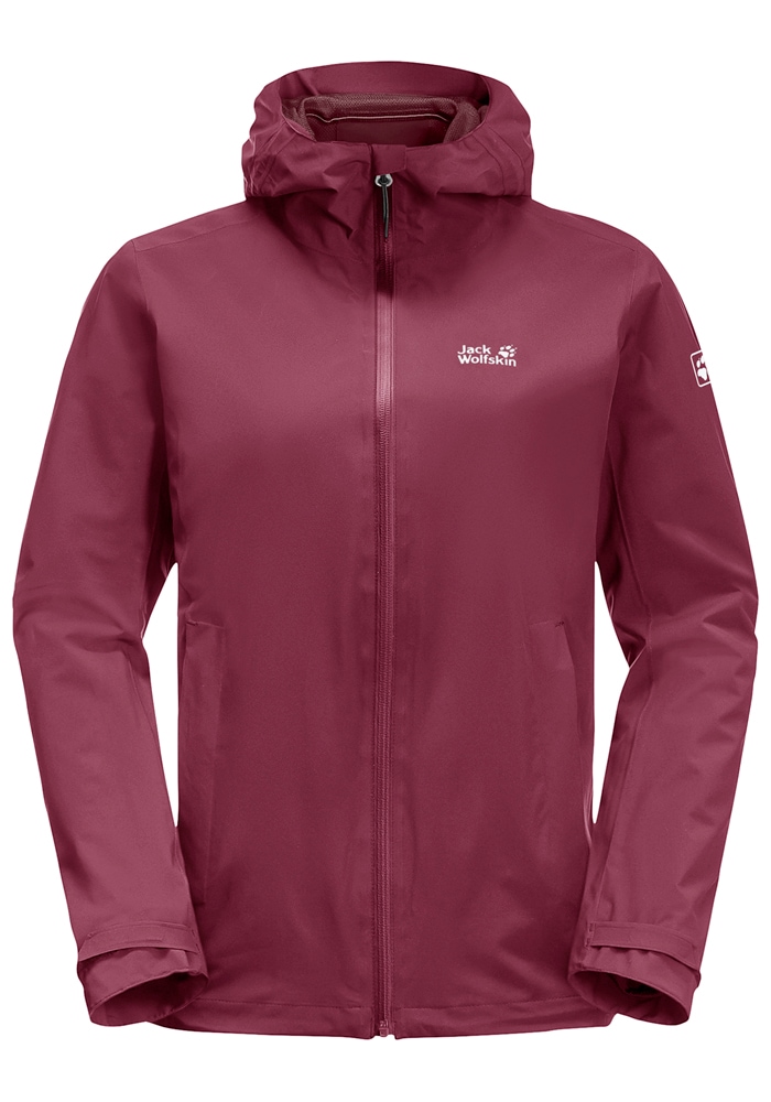 Jack Wolfskin Outdoorjacke »PACK & GO SHELL W«, mit Kapuze