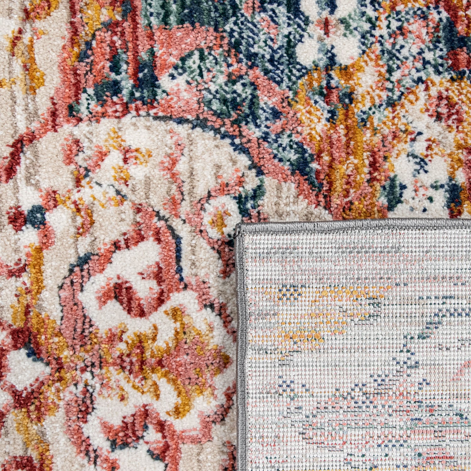 Paco Home Teppich »Herbete 733« rechteckig 8 mm Höhe Kurzflor, Orient-Optik, Vintage Design