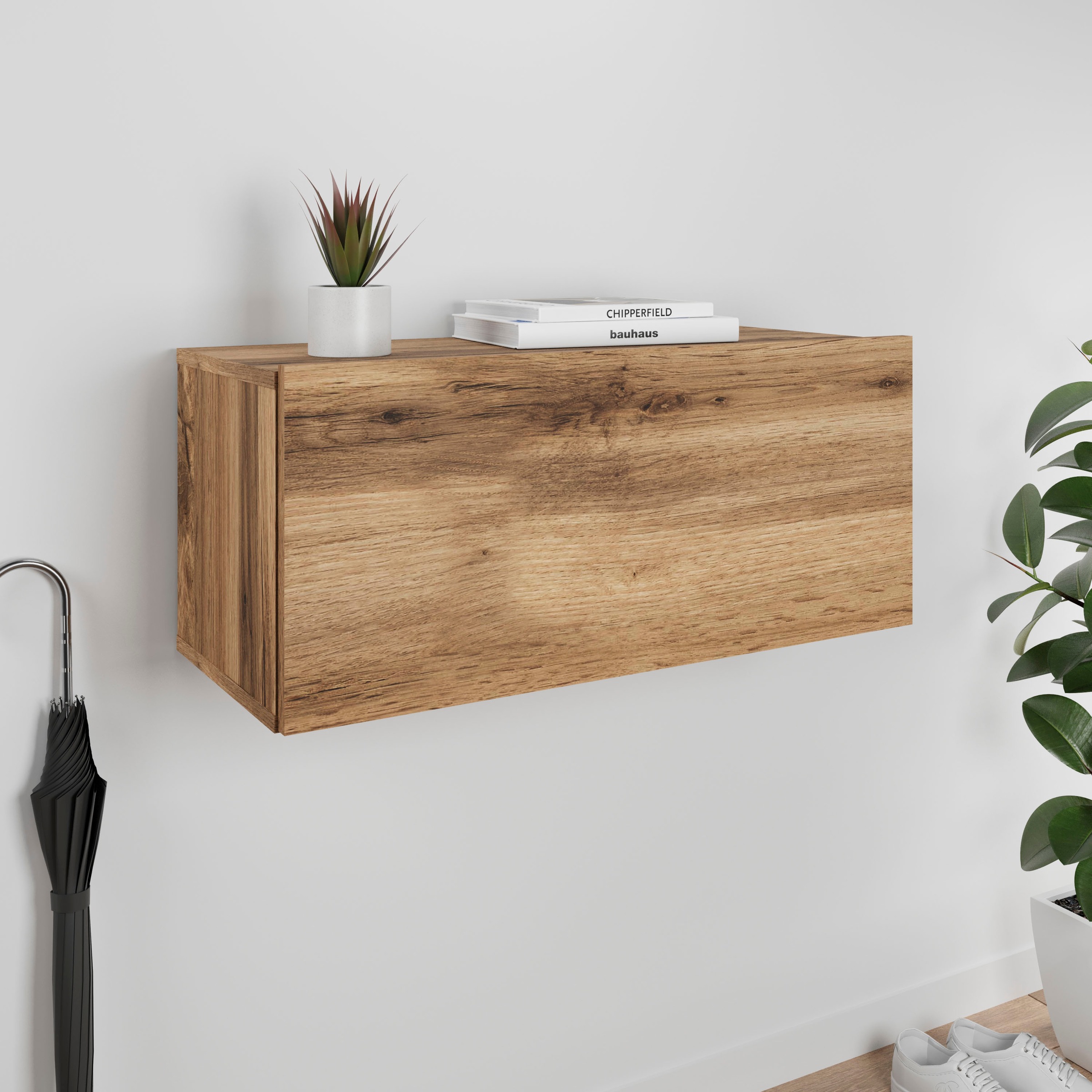 OTTO home Garderobenschrank "Paris" Kleine Garderobe Wandschrank 70 cm breit, 1 Klappe