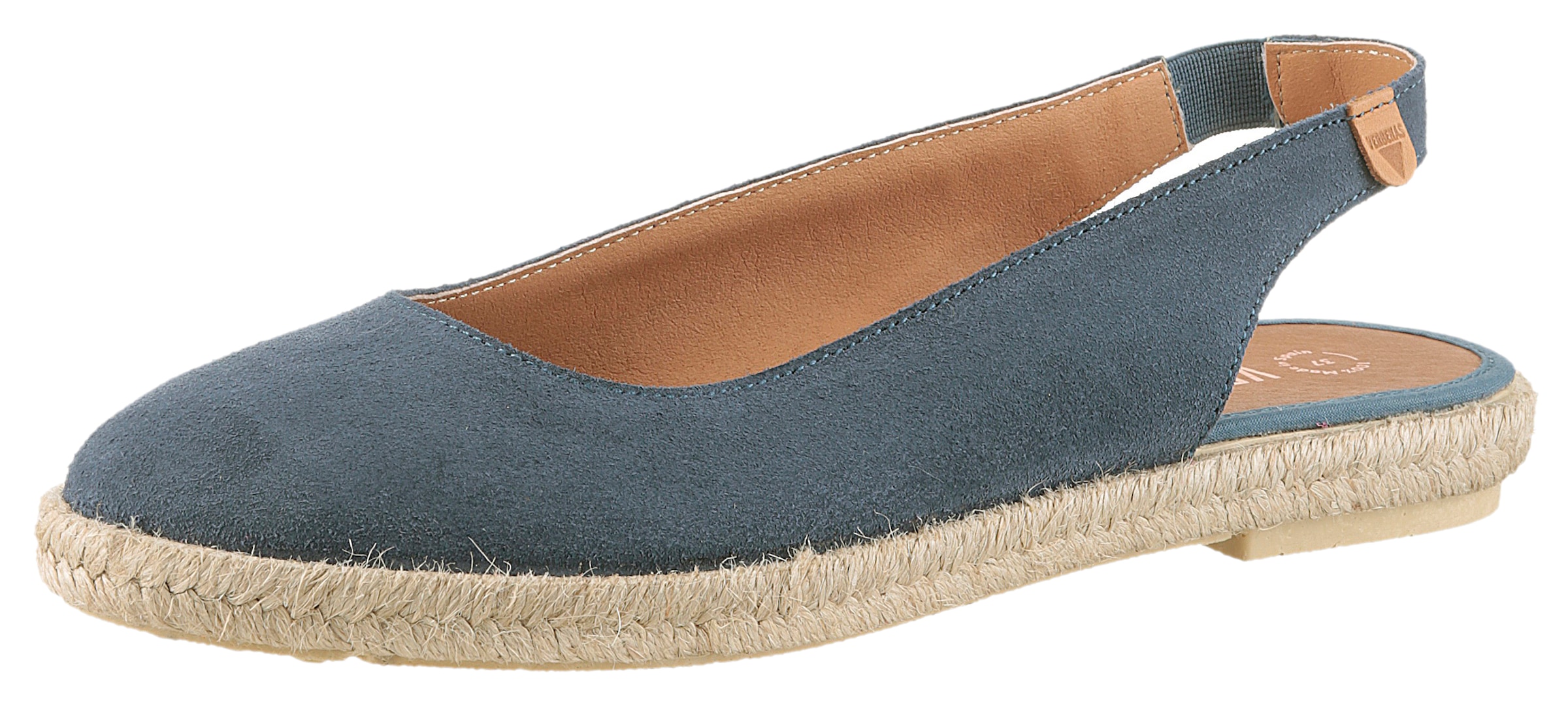 VERBENAS Slingsandale »Kiara Serraje«, Sommerschuh, Sling, Urlaubschuh mit Juterahmen