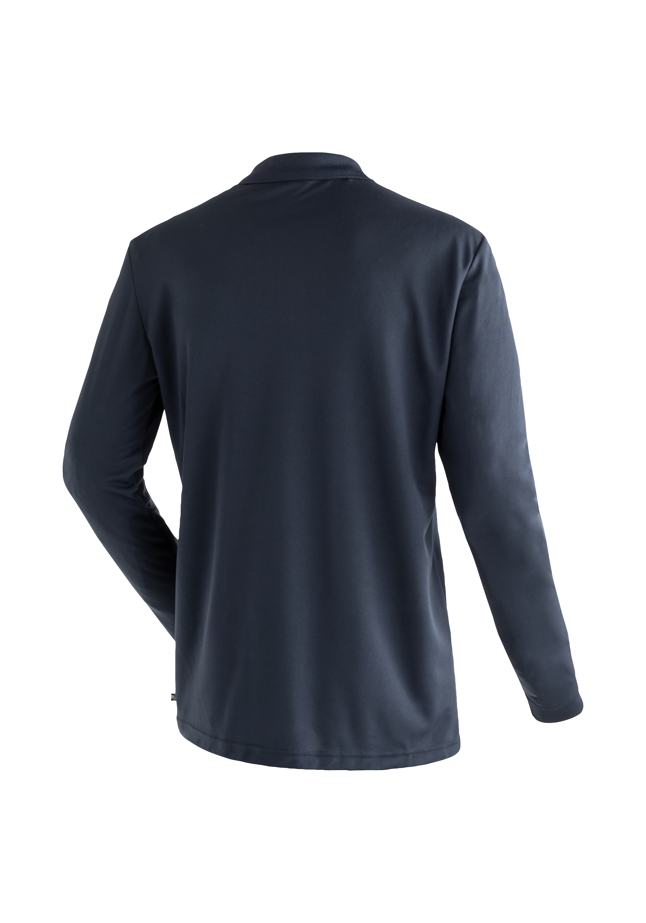 Maier Sports Poloshirt »Ulrich L/S«, Herren Funktionsshirt, langarm Freizeitshirt mit Hemdkragen, Reg. Fit