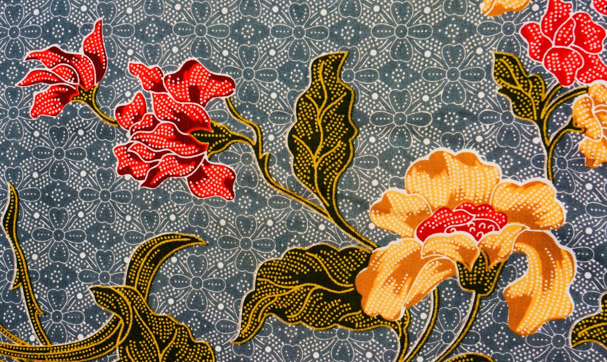 Papermoon Fototapete »Batikmuster«