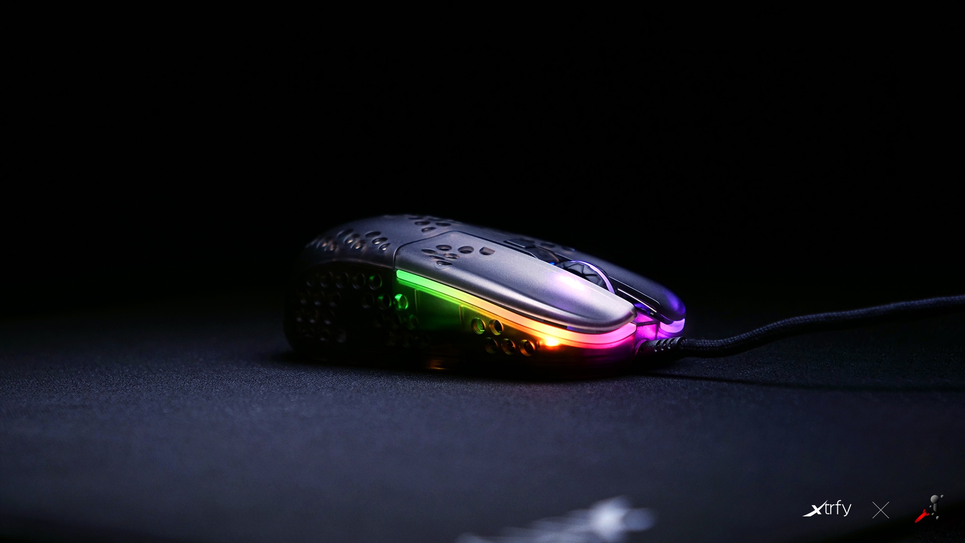 Cherry Xtrfy Gaming-Maus »MZ1 RGB«, kabelgebunden, ultraleichte Gaming-Maus