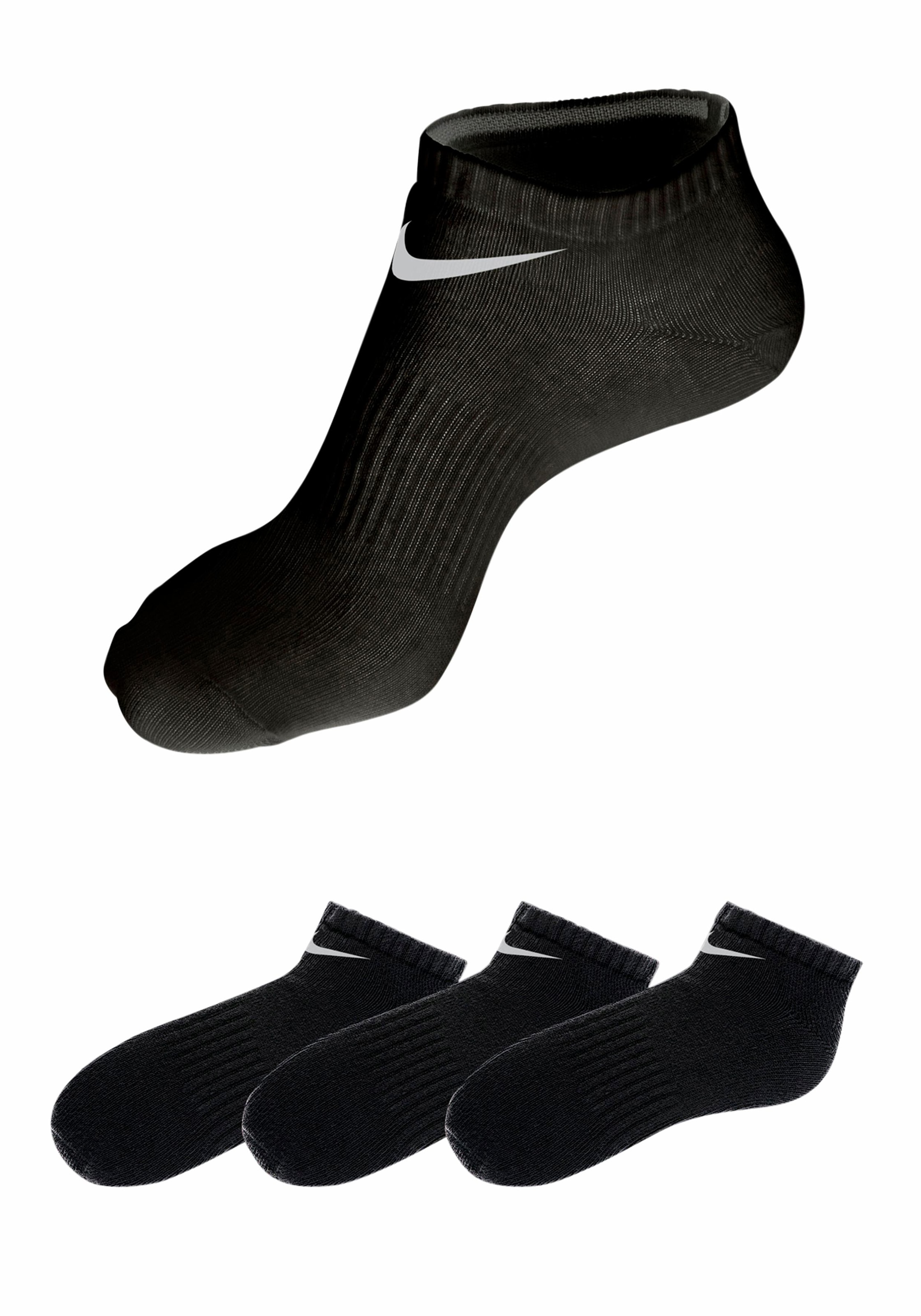 Nike Sneakersocken, (3 Paar), mit Mittelfußgummi