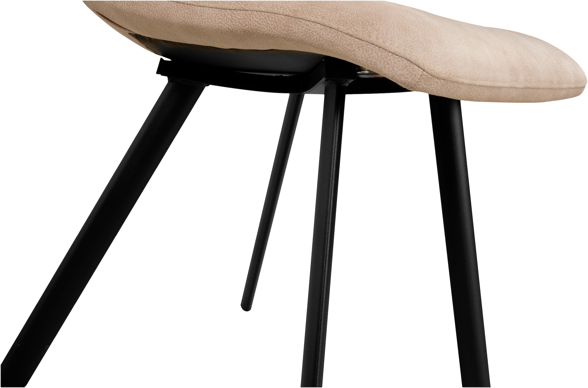 OMG Design Esszimmerstuhl »Pluto« (Set) 1 Stk.pflegeleichte Microfaser, Lederoptik