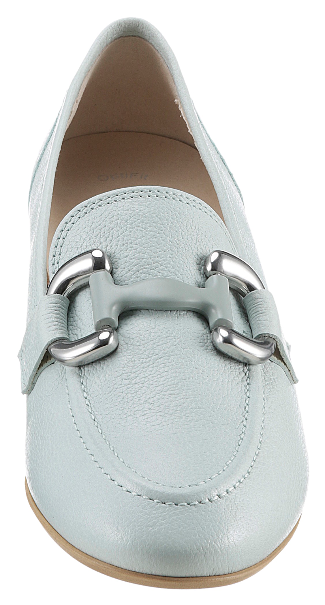 Gabor Slipper »FLORENZ«, Slipper, Businessschuh, Schlupfschuh mit eleganter Zierkette, Weite G
