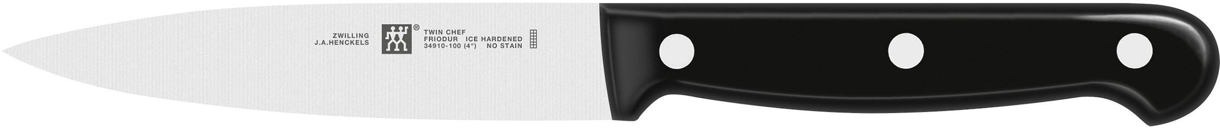 Zwilling Pfannen-Set »Shine/Twin Chef 2«, Aluminium, (Set, 4 tlg., je 1 Bratpfanne Ø 24/28 cm, 2-teiliges Kochmesser-Set), Induktion, Antihaftbeschichtung, inkl. 2-teiligem Kochmesser-Set