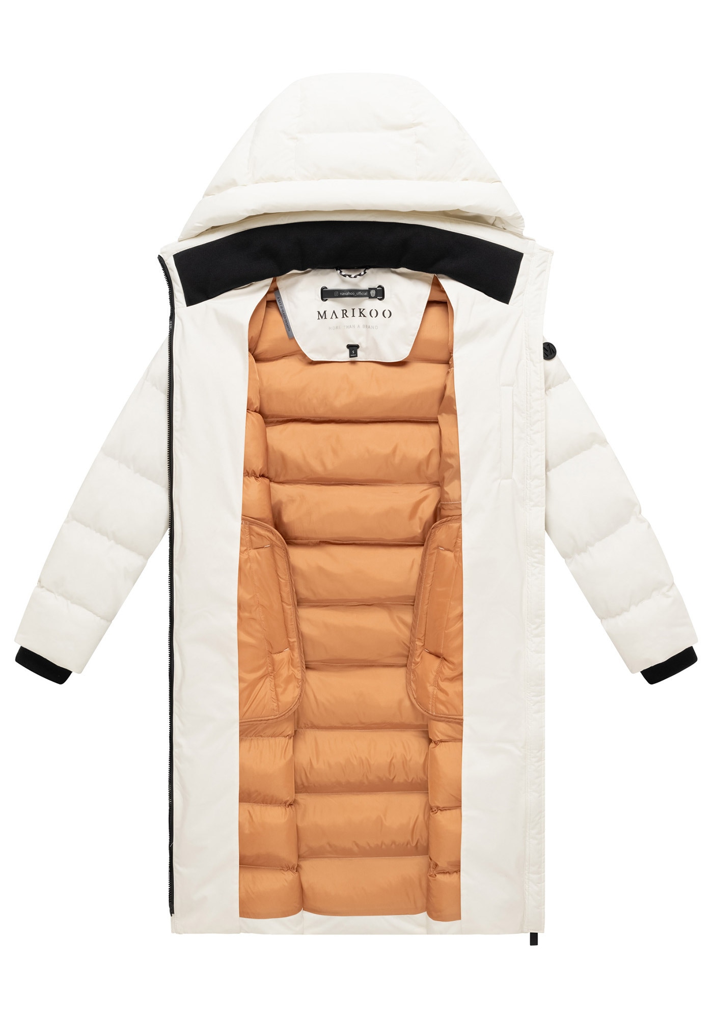 Marikoo Steppmantel »Marikoo Harukaa Damen Steppmantel N146«