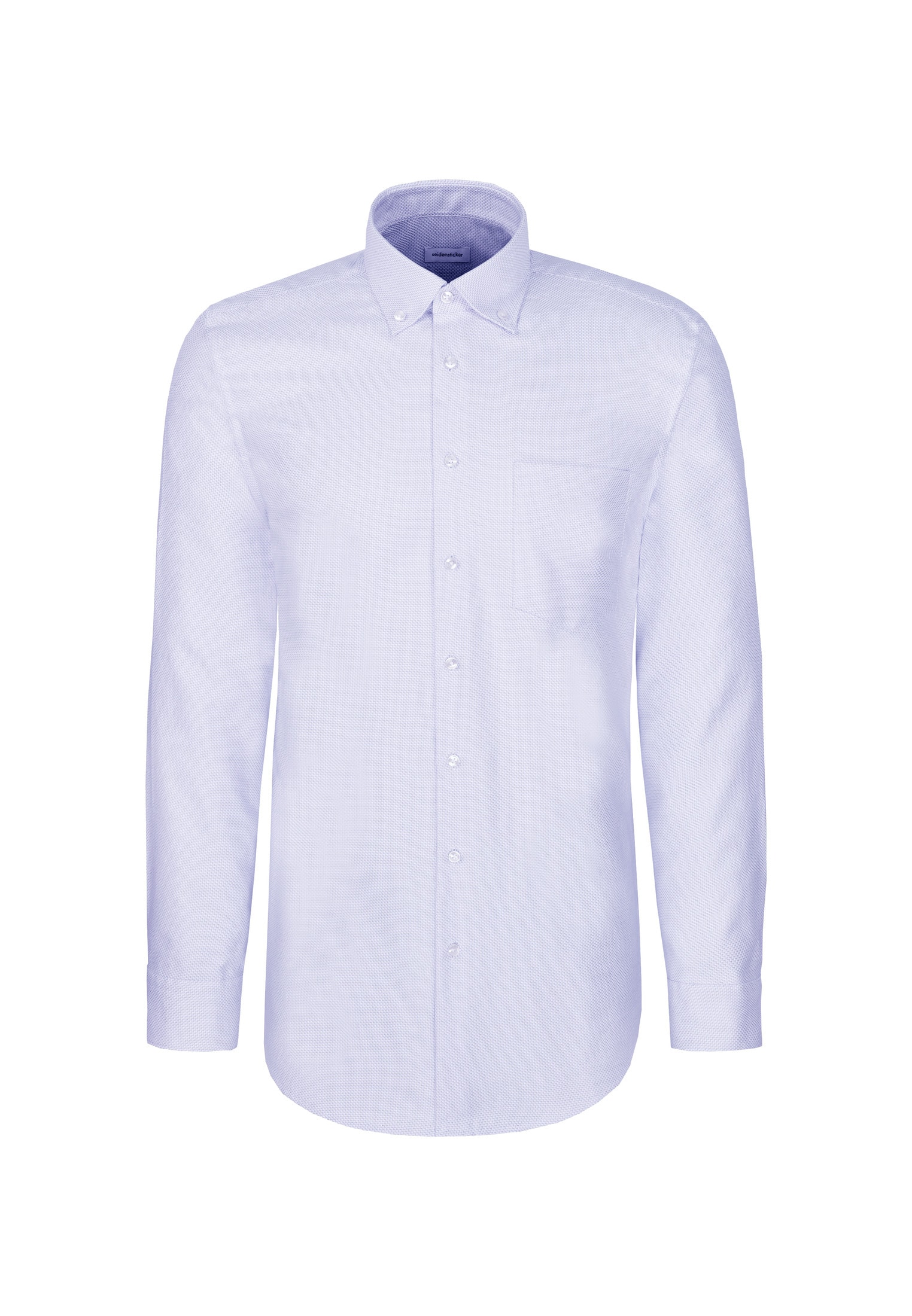 seidensticker Businesshemd »Schwarze Rose« Regular 1/1 Button-Down-Kragen Struktur