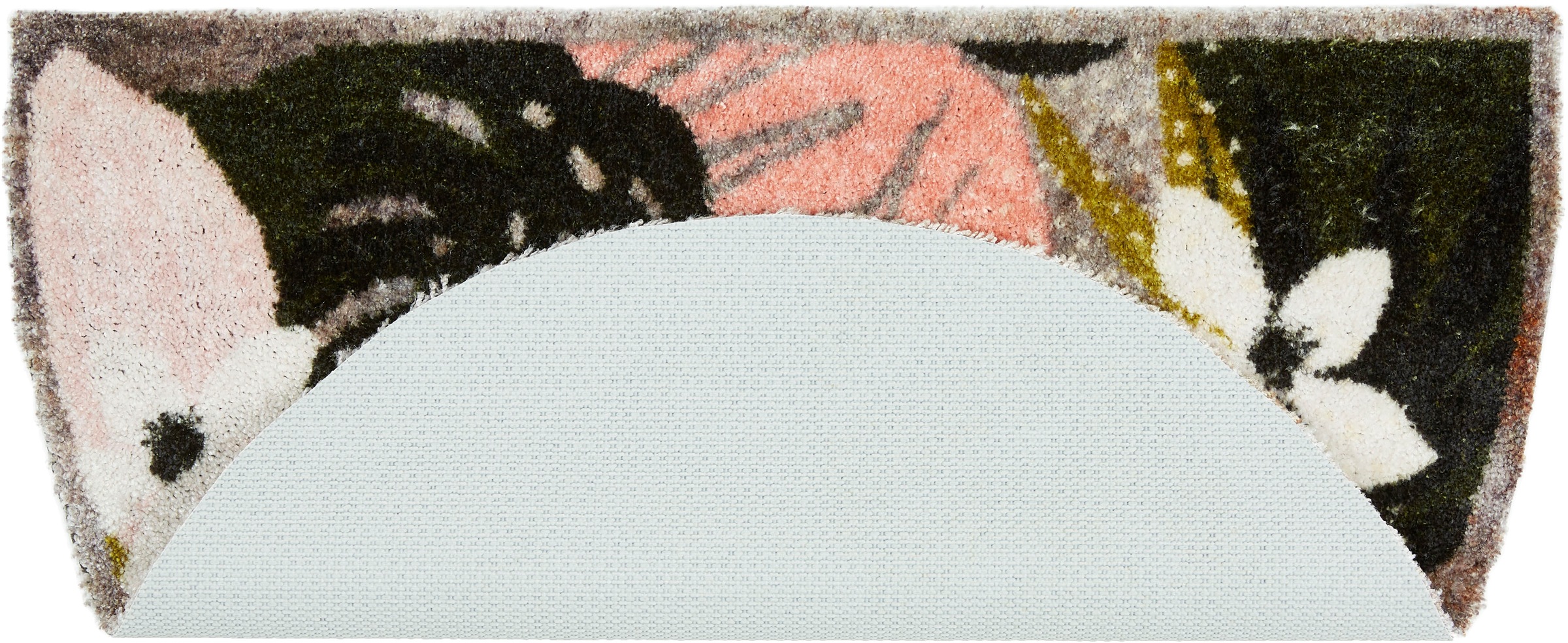 ASTRA Fußmatte »Pure&Soft 013«, halbrund, 7 mm Höhe, Sauberlaufmatte, weiche Oberfläche, waschbar, rutschfest