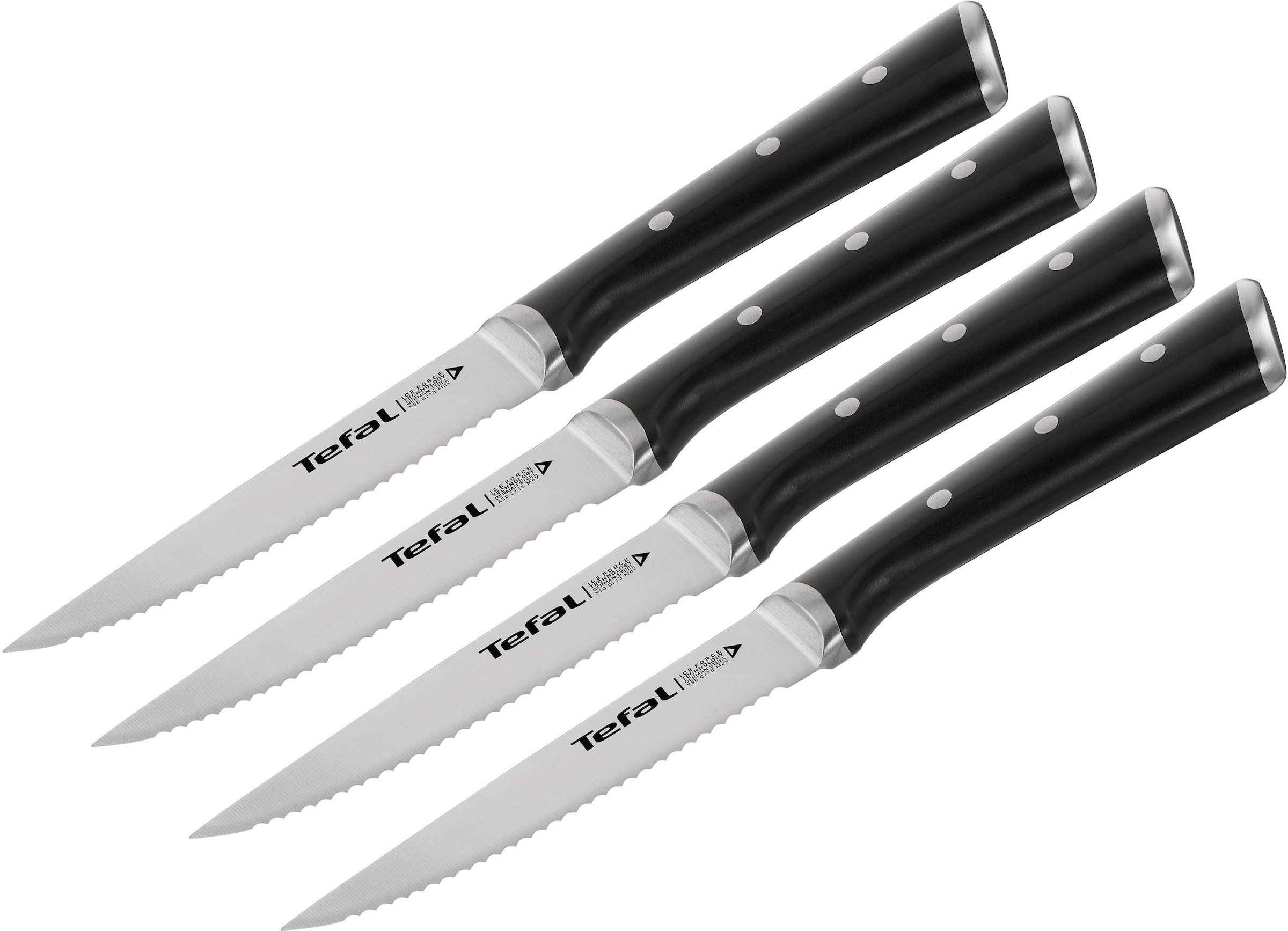 Steakbesteck »K232S4 Ice Force«, (Set, 4 tlg.), 11cm, Spezialmesser, langfristige...