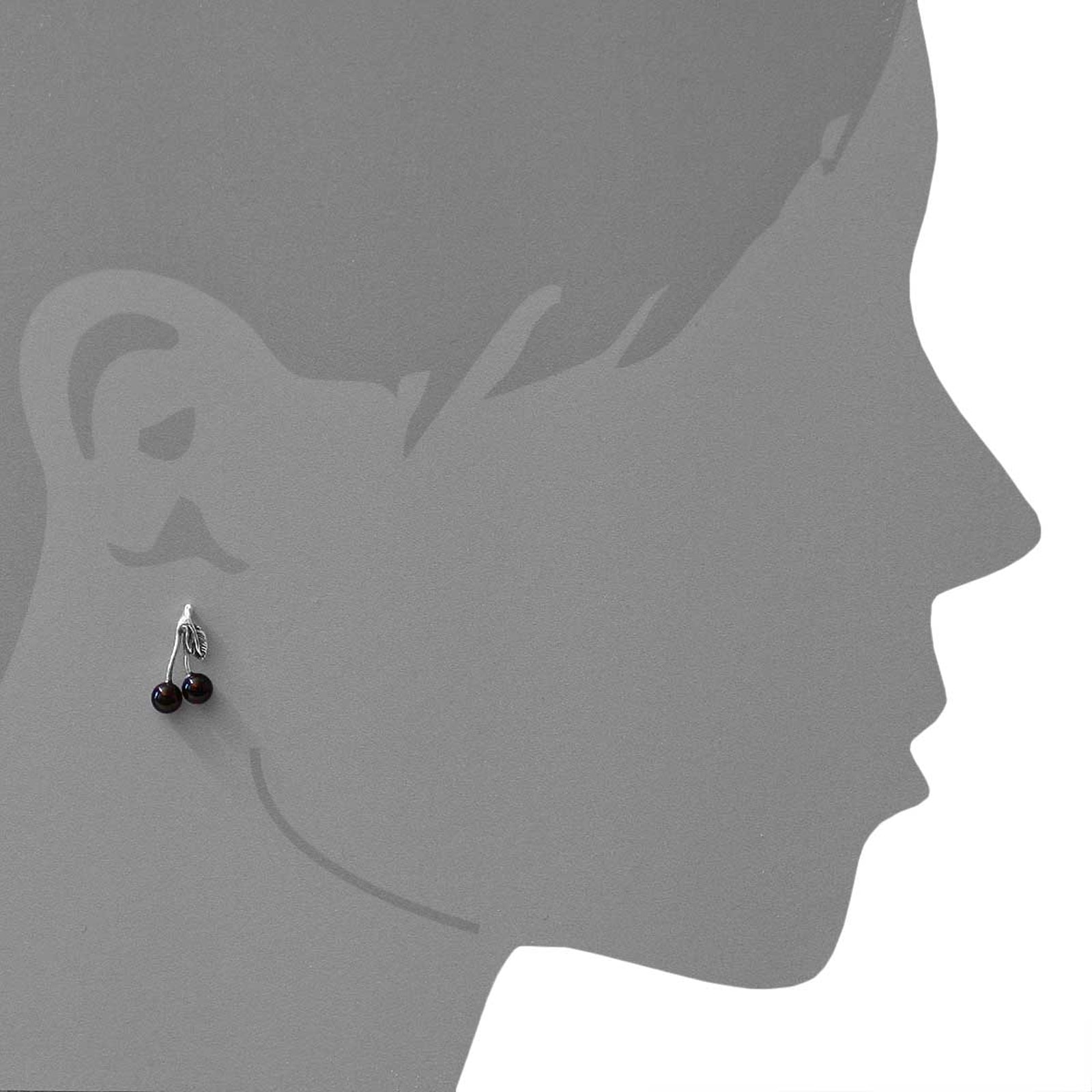 OSTSEE-SCHMUCK Paar Ohrhänger »Ostsee-Schmuck Ohrhänger Kirsche Ohrhänger Kirsche«