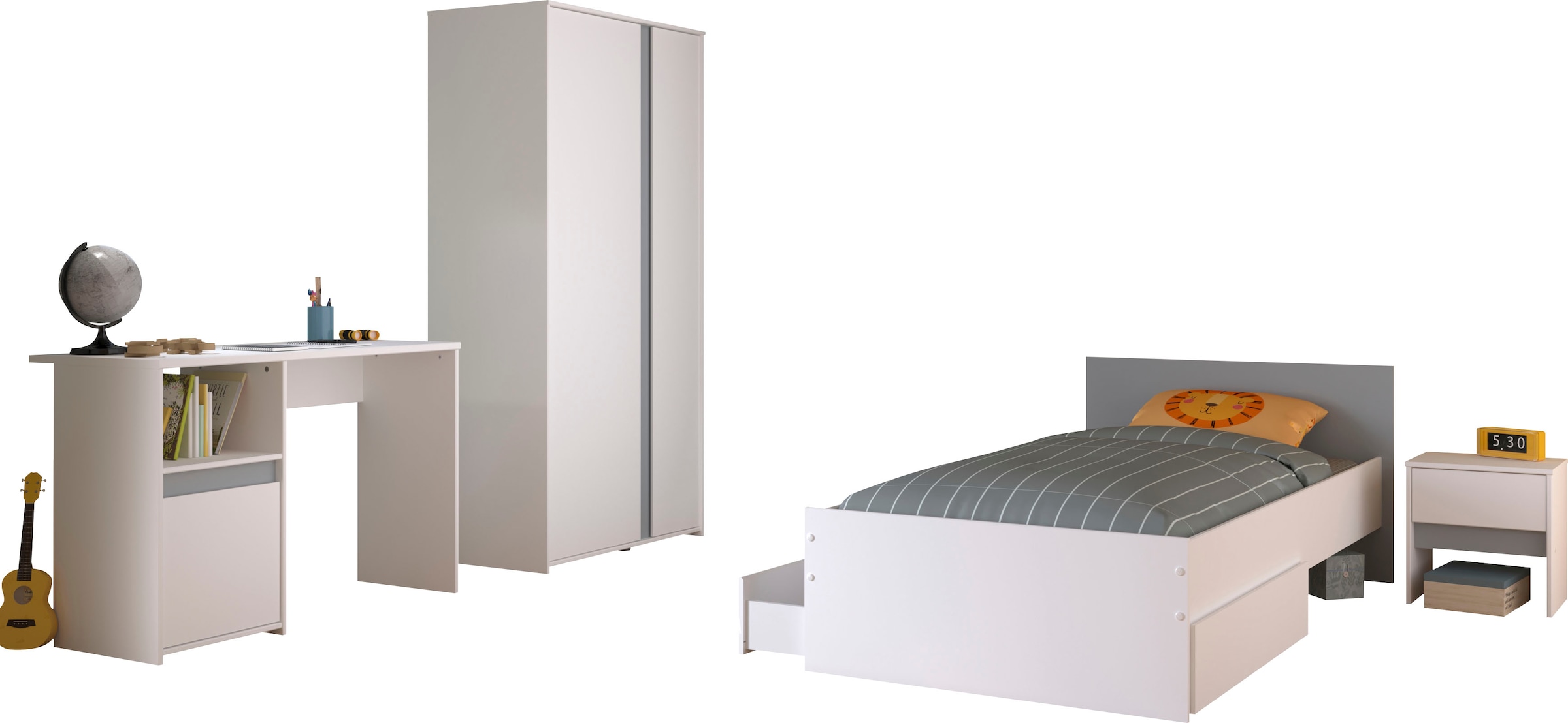 Parisot Jugendzimmer-Set »Pirouette«, (Set, 5 tlg.)