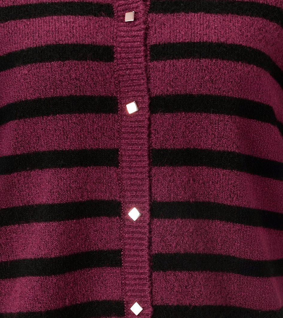 Aniston CASUAL Strickjacke im Streifen-Dessin