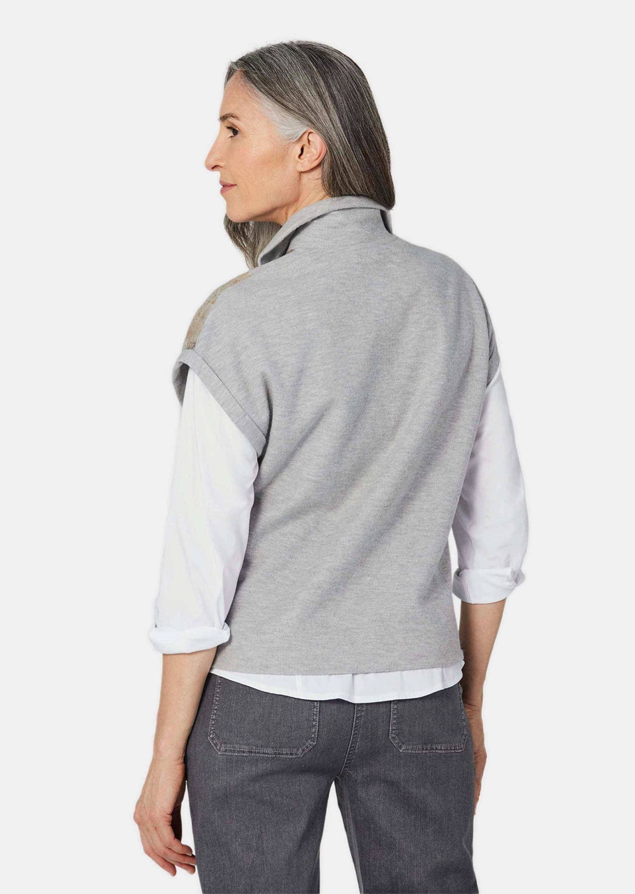 GOLDNER Kurzarmshirt »Kurzarm Sweatshirt«