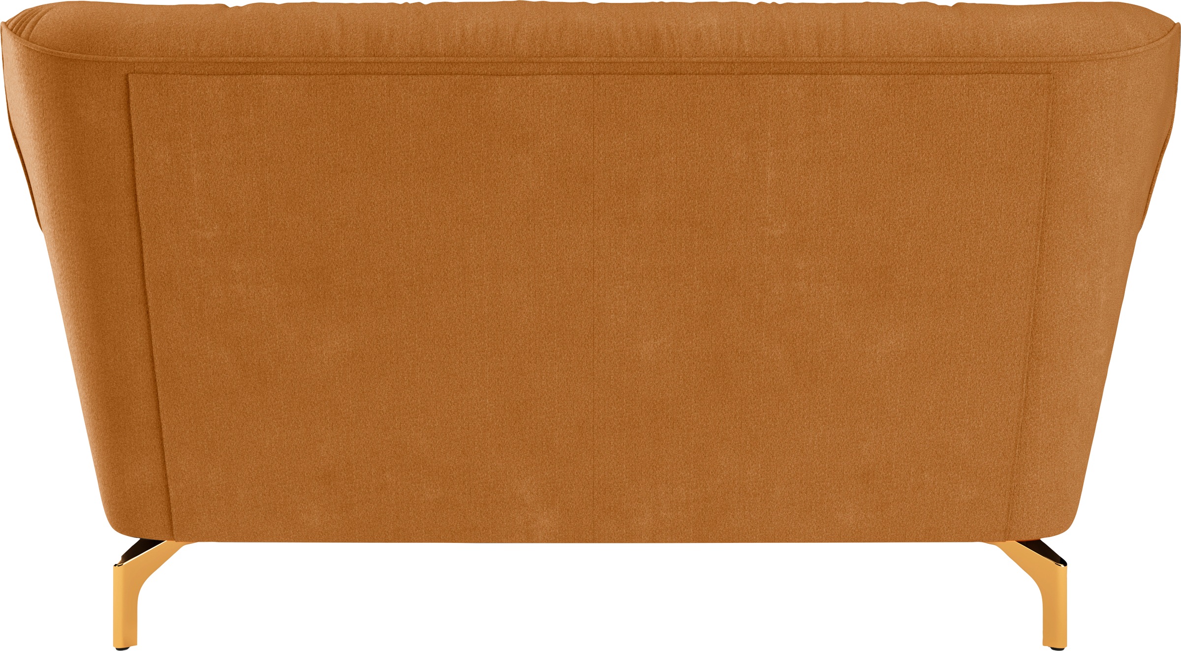 sit&more 2-Sitzer »Orient 3« inkl. 2 Zierkissen mit Strass-Stein, goldfarbene Metallfüße