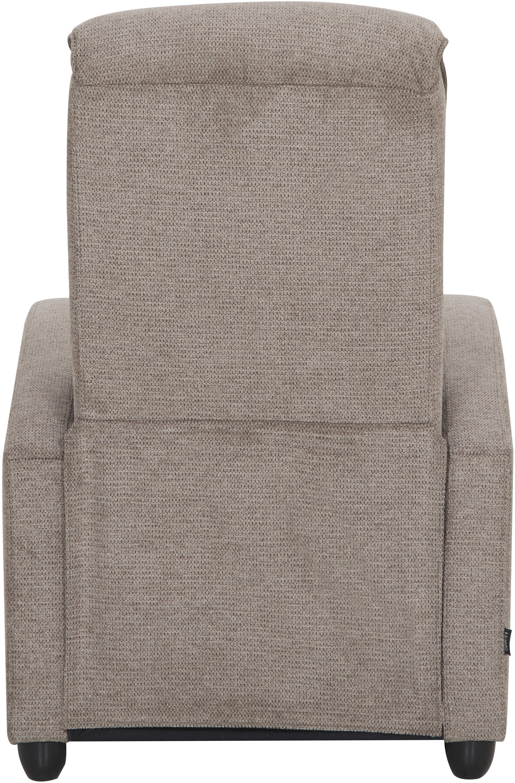 Home affaire Relaxsessel »BERVILLE, TV-Sessel, Ruhesessel mit Schlaffunktion, Webstoff«, Liegesessel mit manueller Relaxfunktion