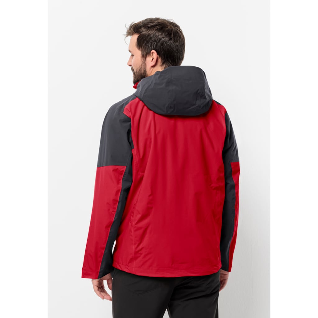 Jack Wolfskin Funktionsjacke »EAGLE PEAK 2L JKT M«, mit Kapuze