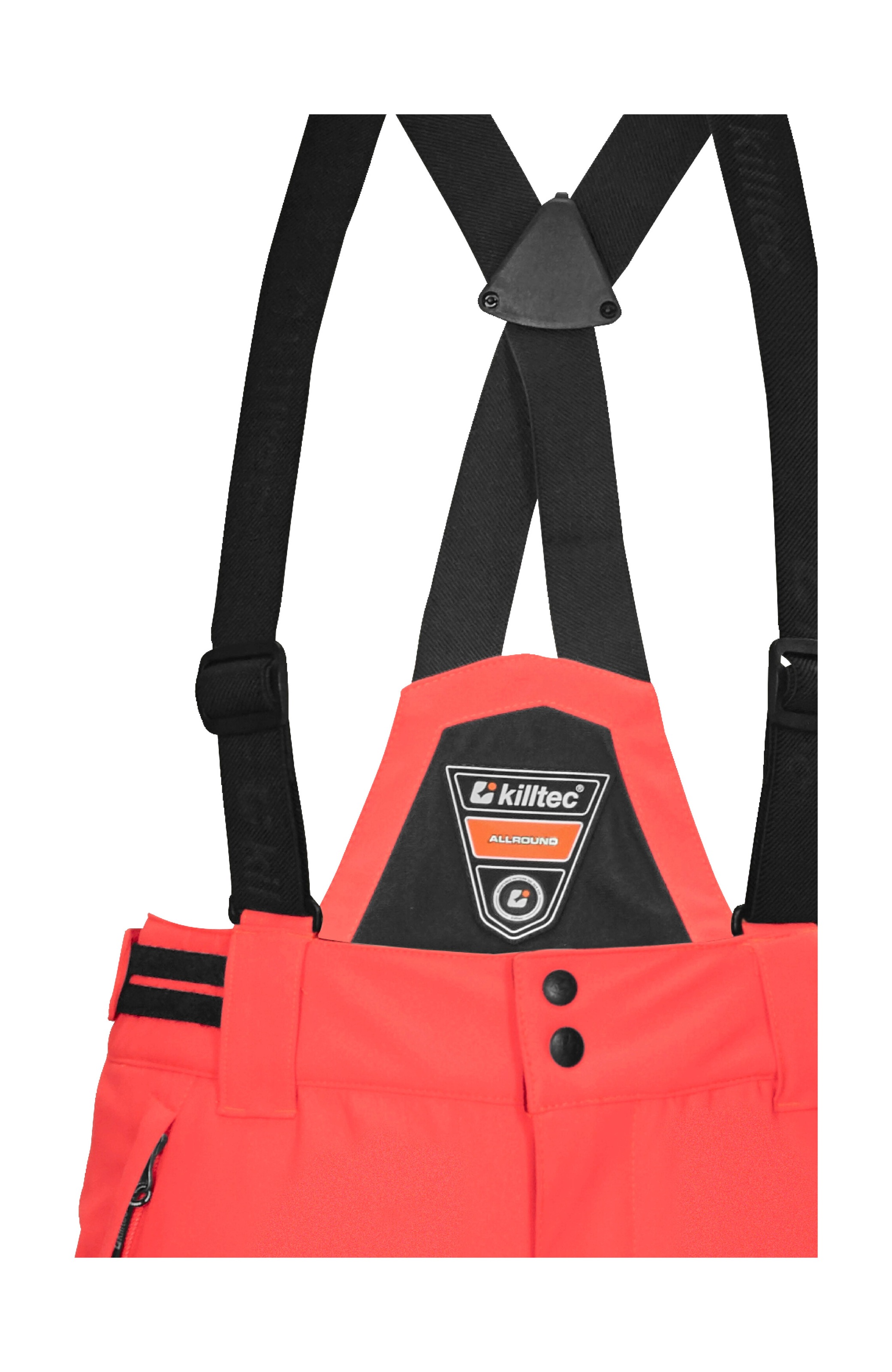 Killtec Skihose »KSW 77 GRLS SKI PNTS«, wasserdicht, atmungsaktiv, abnehmbarer Latz, verst. Seitenriegel