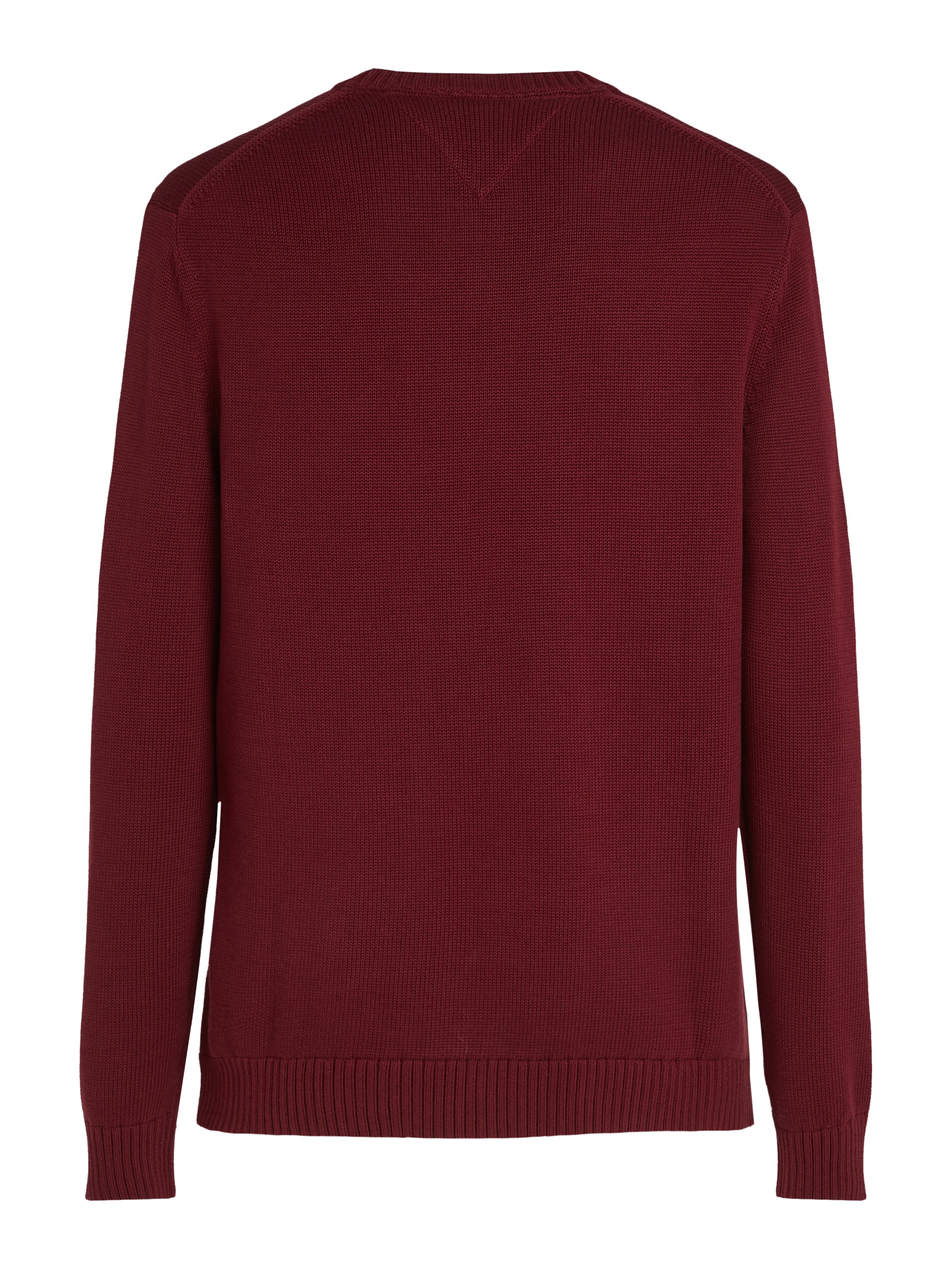Tommy Jeans Strickpullover »TJM SLIM ESSNTLS C-NECK SWEATER«, mit Markenlogo auf der Brust