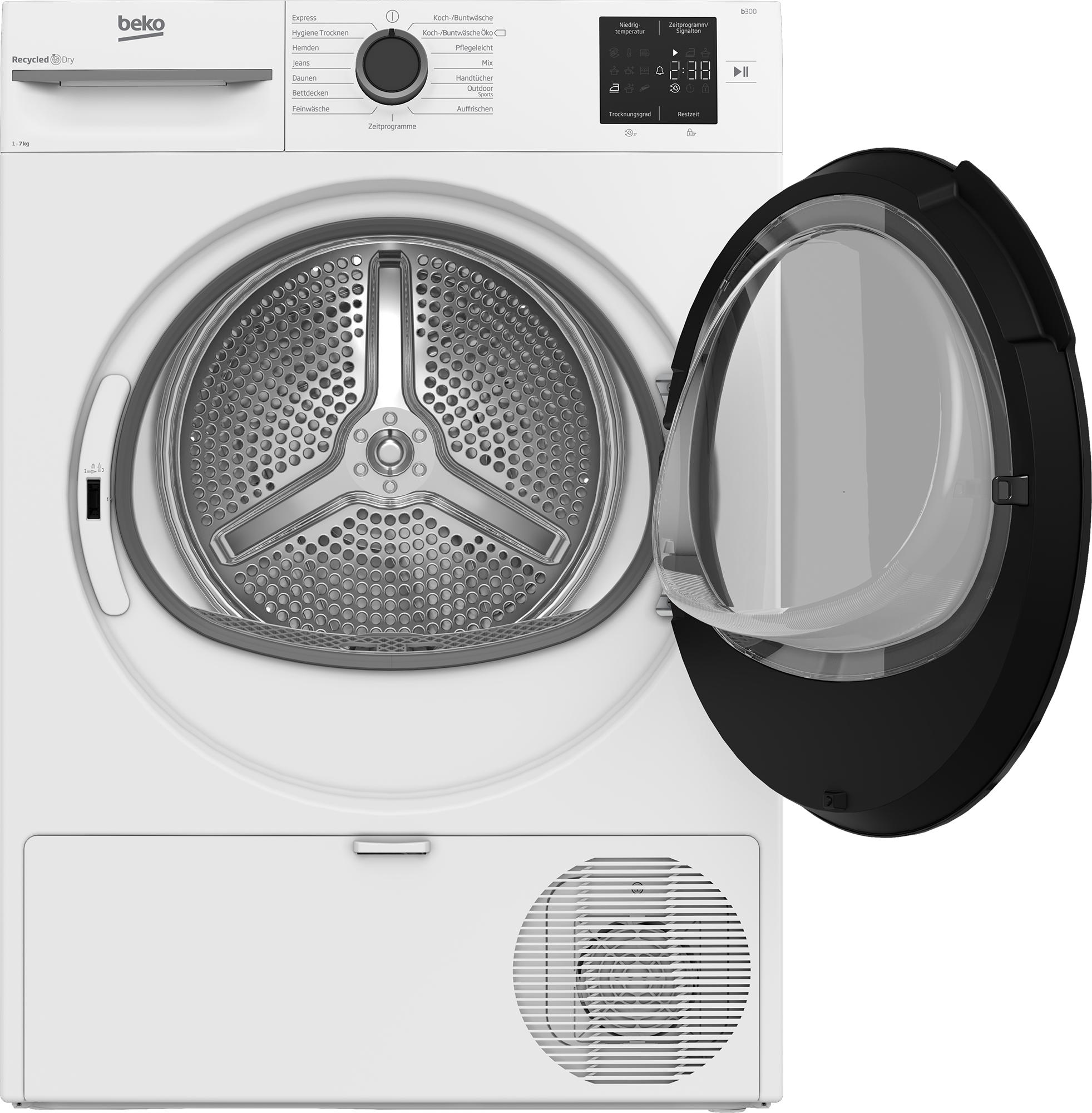 BEKO Kondenstrockner »BM3T37249W« Wärmepumpentechnologie