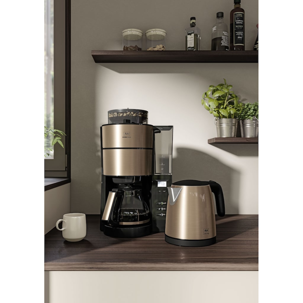 Melitta Wasserkocher »Prime Aqua Mini Metallic 1018-05«, 1 l, 2200 W