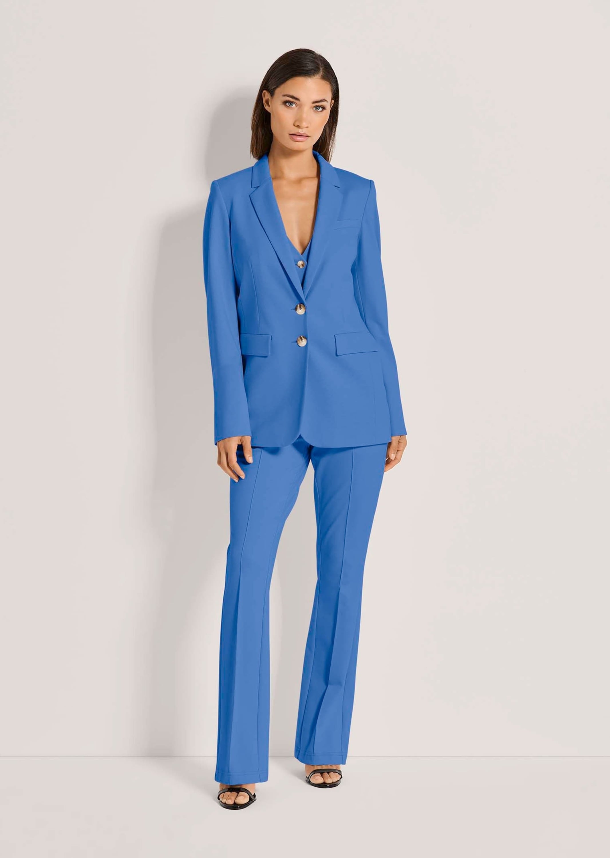MADELEINE Jackenblazer »Blazer Floraler Jersey-Blazer in langer Form«