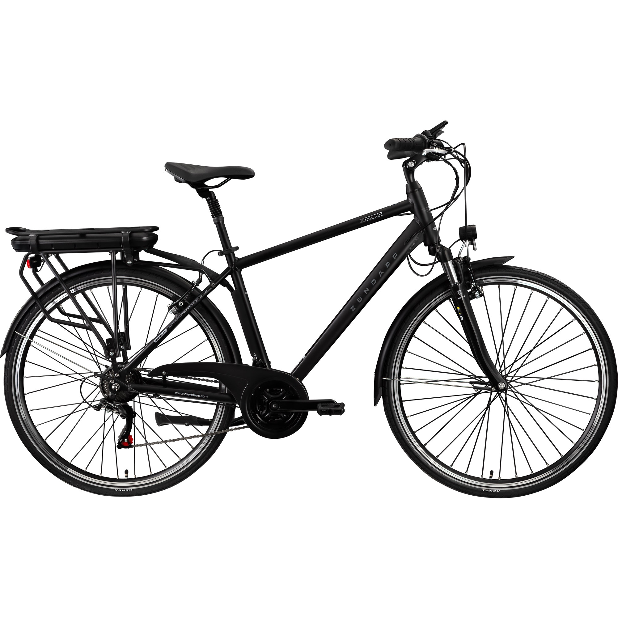 Zündapp "Z802 Herren" 21 Gang Shimano Tourney Schaltwerk Kettenschaltung Heckmotor 250 W Pedelec, Elektrofahrrad für Herren
