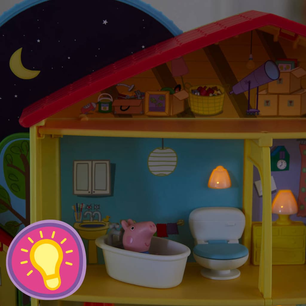 Hasbro Spielwelt »Peppa Pig, Peppas Tag-und-Nacht-Haus«