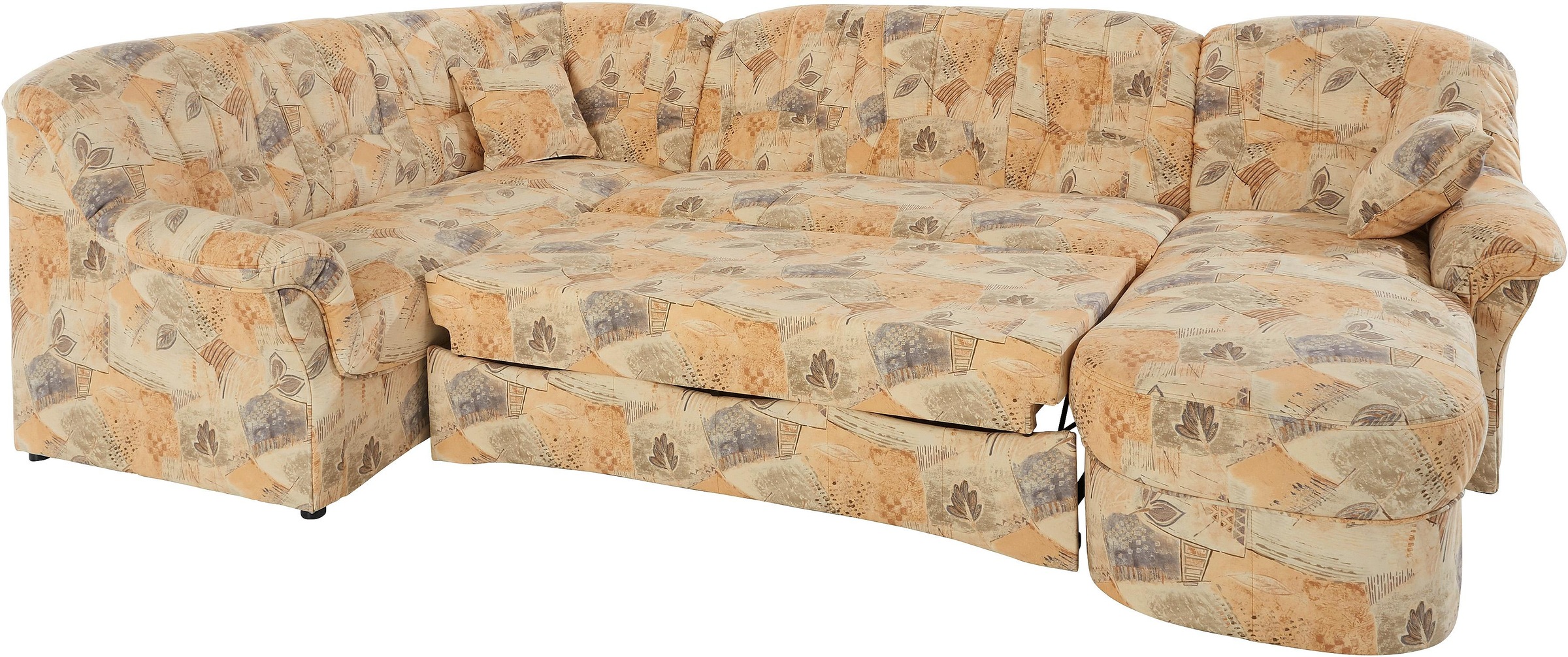 DOMO collection Wohnlandschaft »Bahia mit viel Platz, zeitloses Design, U-Form«, wahlweise mit Bettfunktion
