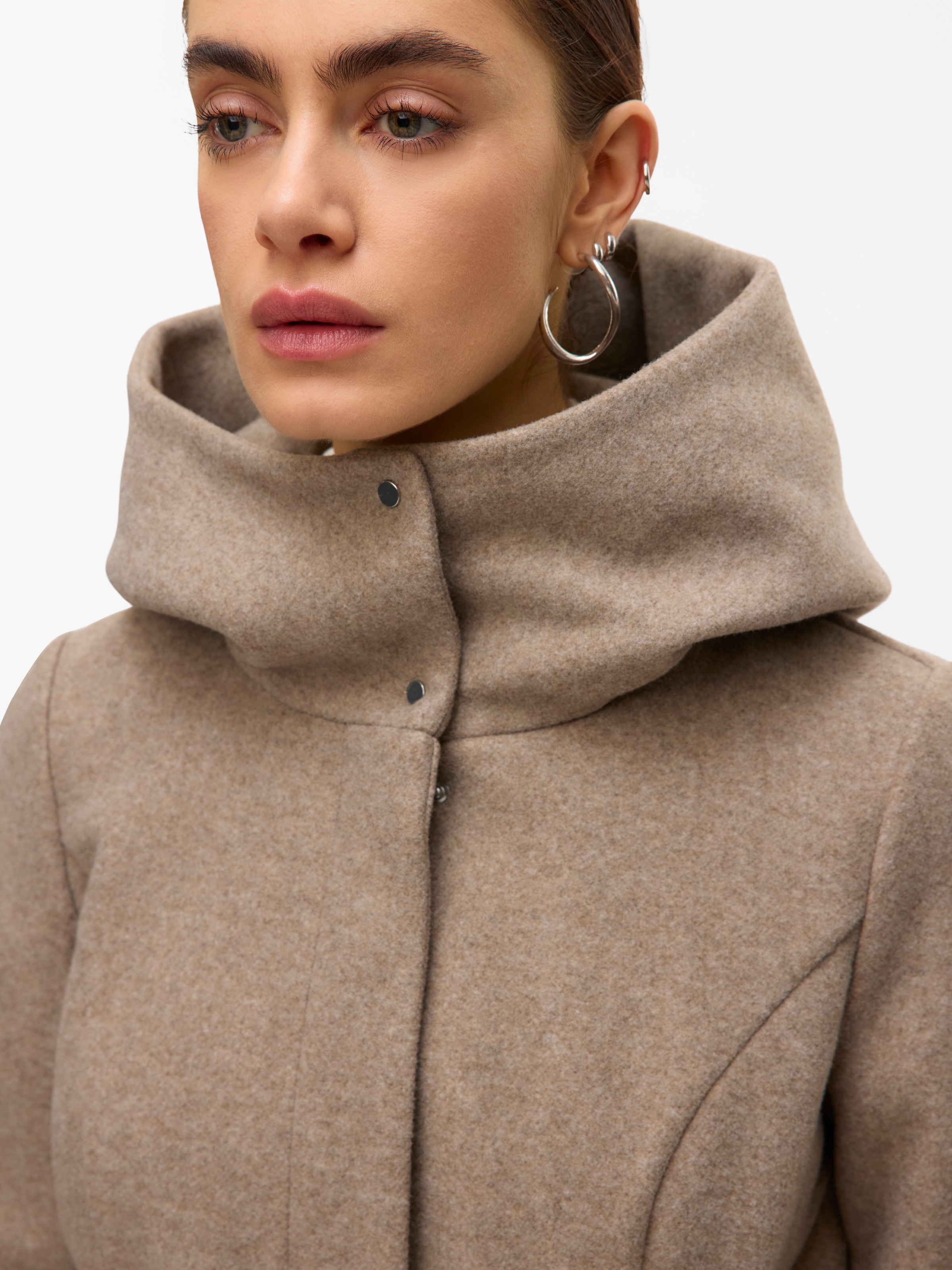 Vero Moda Langjacke »VMPOPLIVA JACKET GA BOO«, mit Kapuze