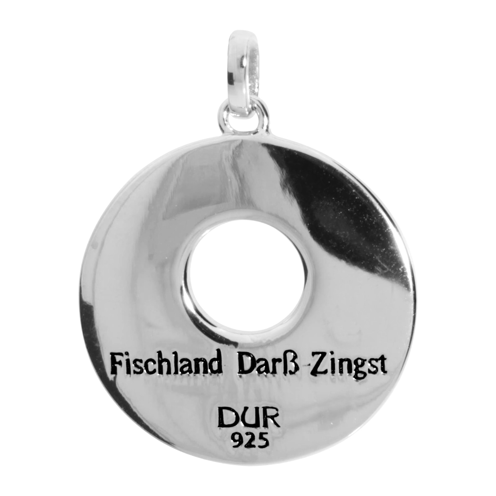 OSTSEE-SCHMUCK Kettenanhänger »- Fischland-Darß-Zingst - Silber 925/000 -,«